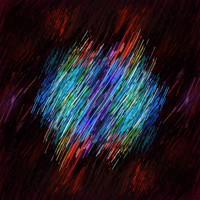 rainbow explosion #8