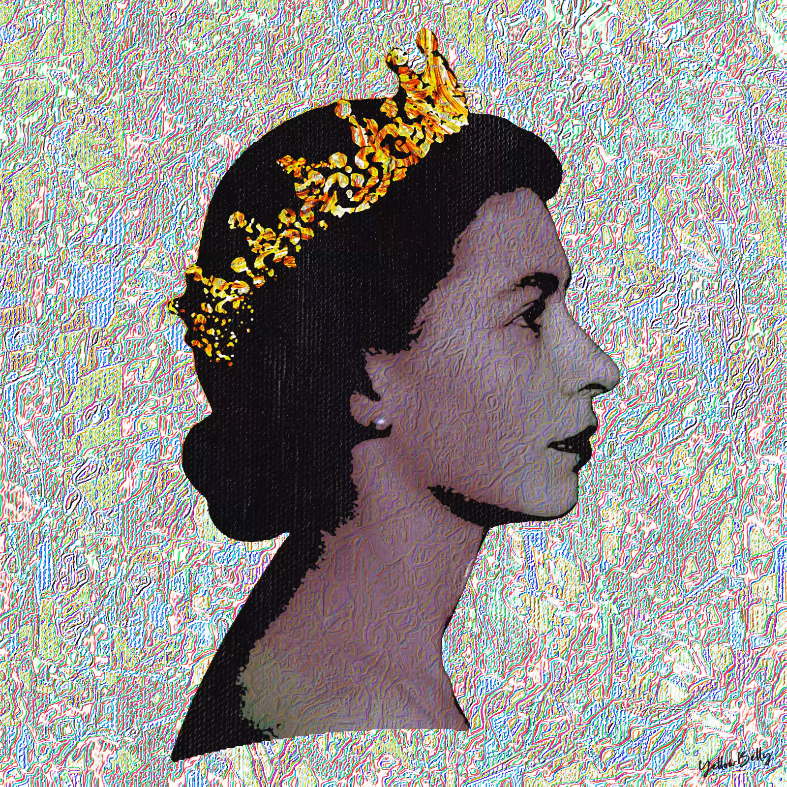 Queen Elizabeth II by YELLOWBELLY