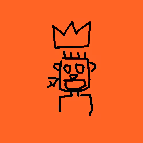 Basquiat Doodles: Basquiat #64