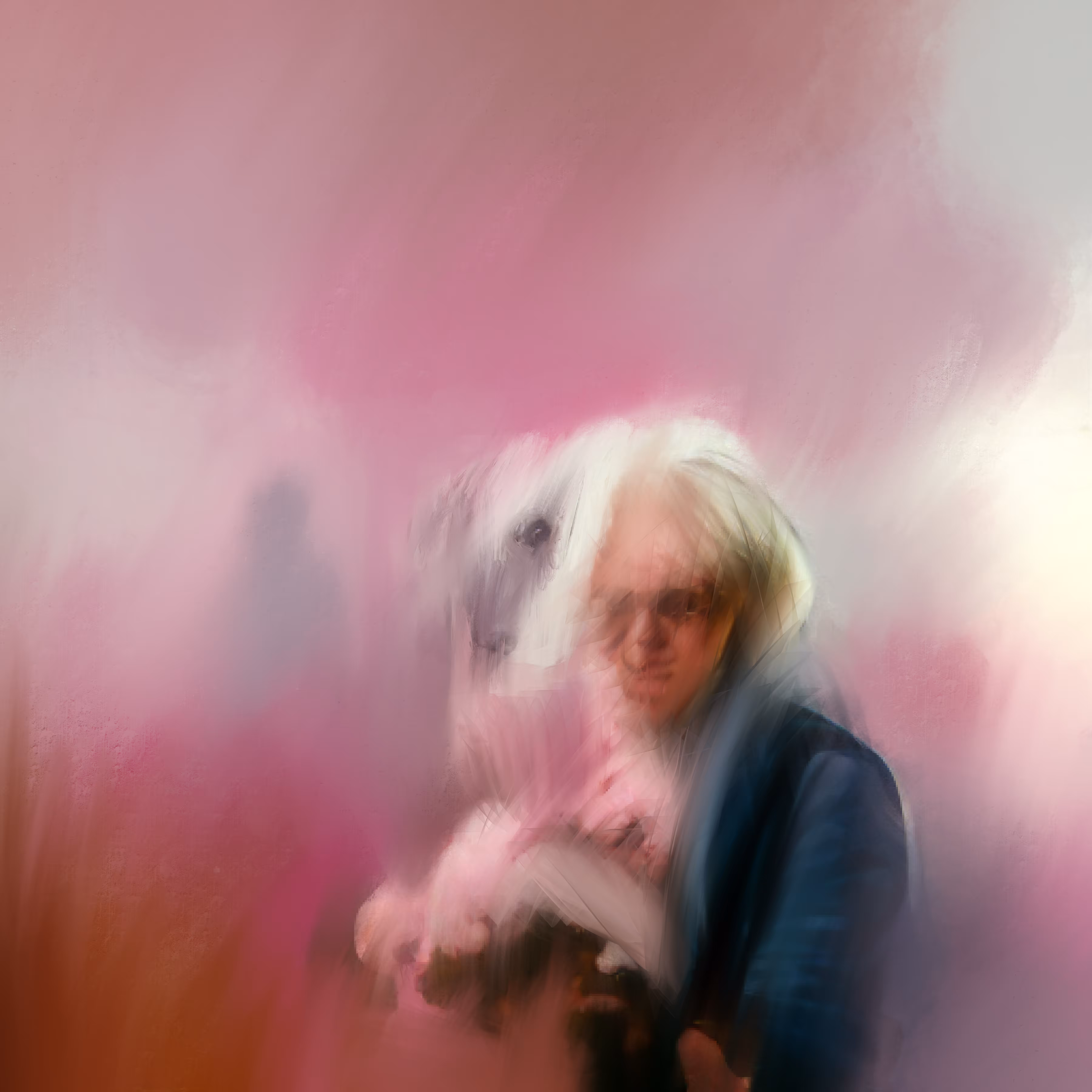 ANDY WARHOL IN THE PINK FOG FINDS HIS LOST DOG