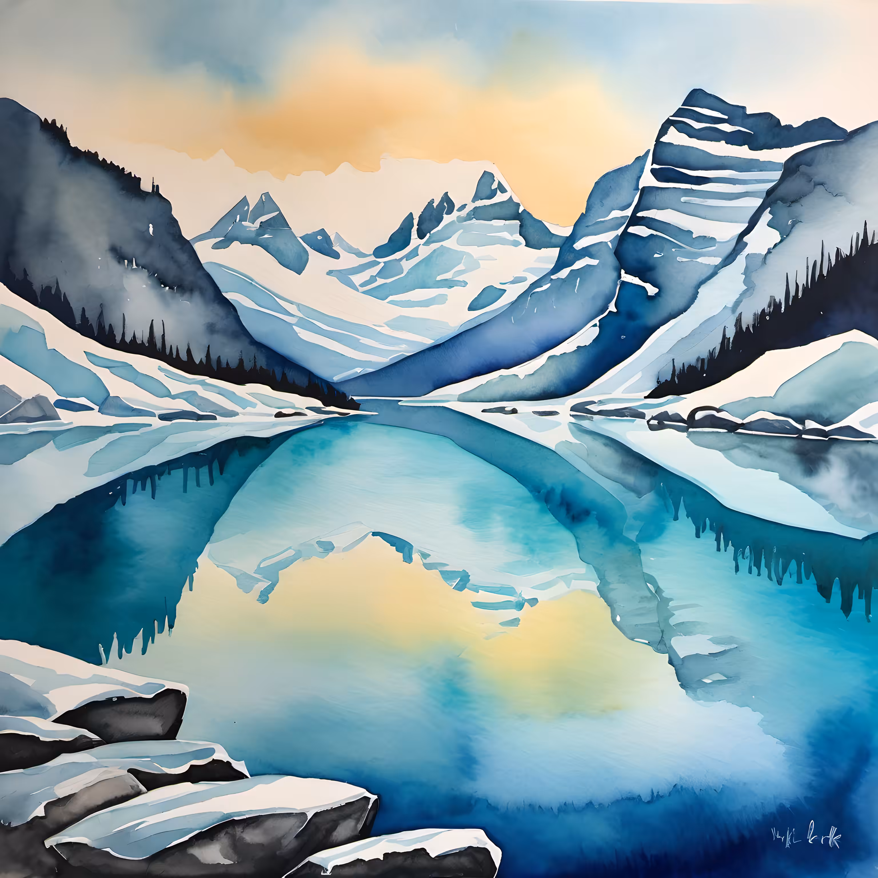 Glacial Lakes #62
