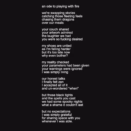 an ode to playing wi...