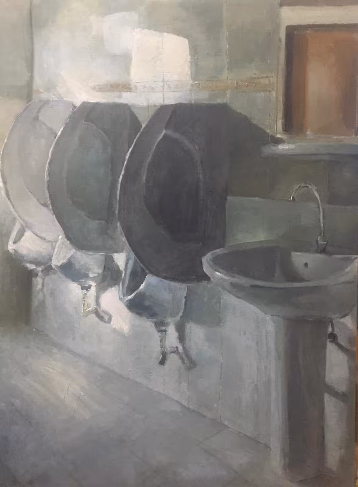 oil painting portrait work