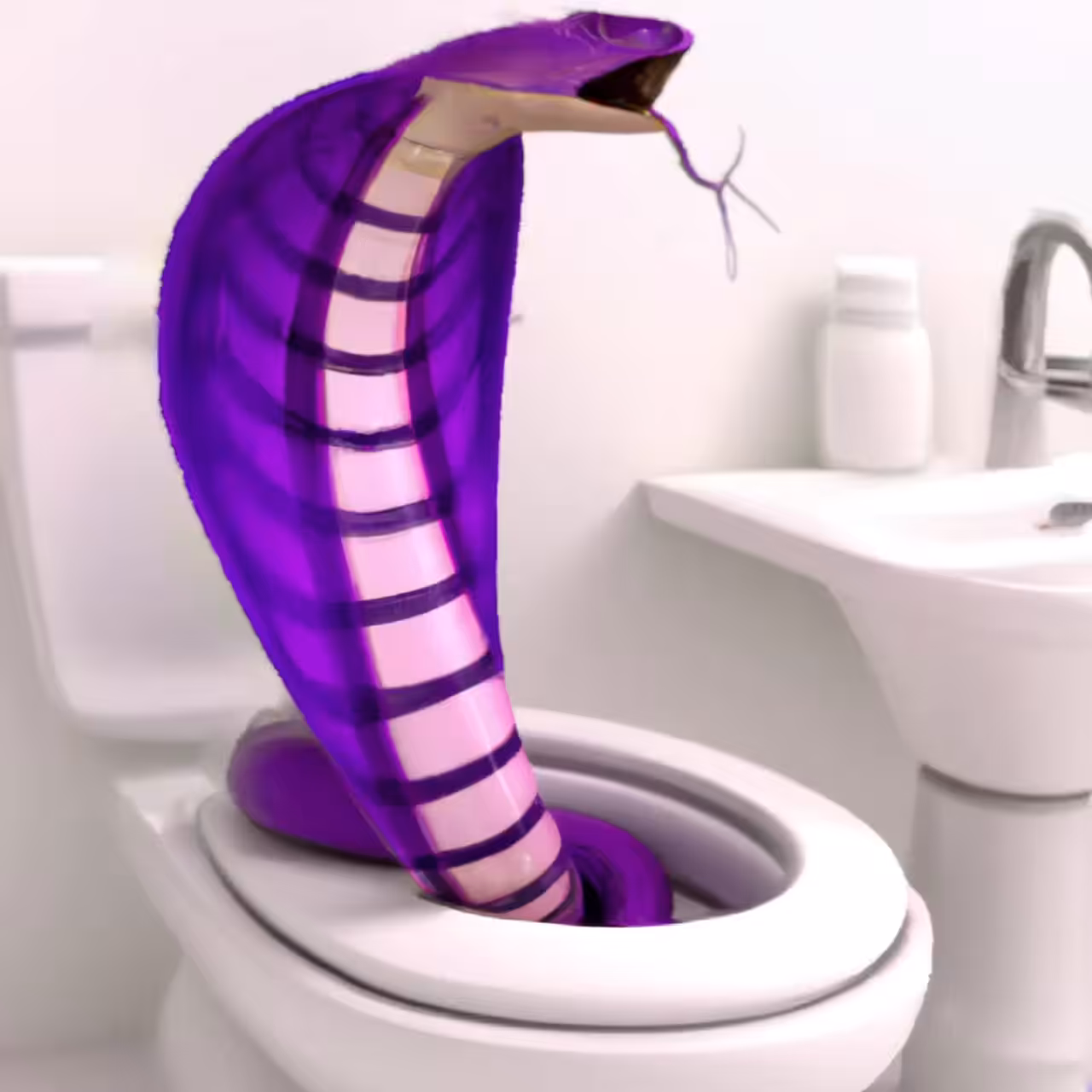 A trained cobra