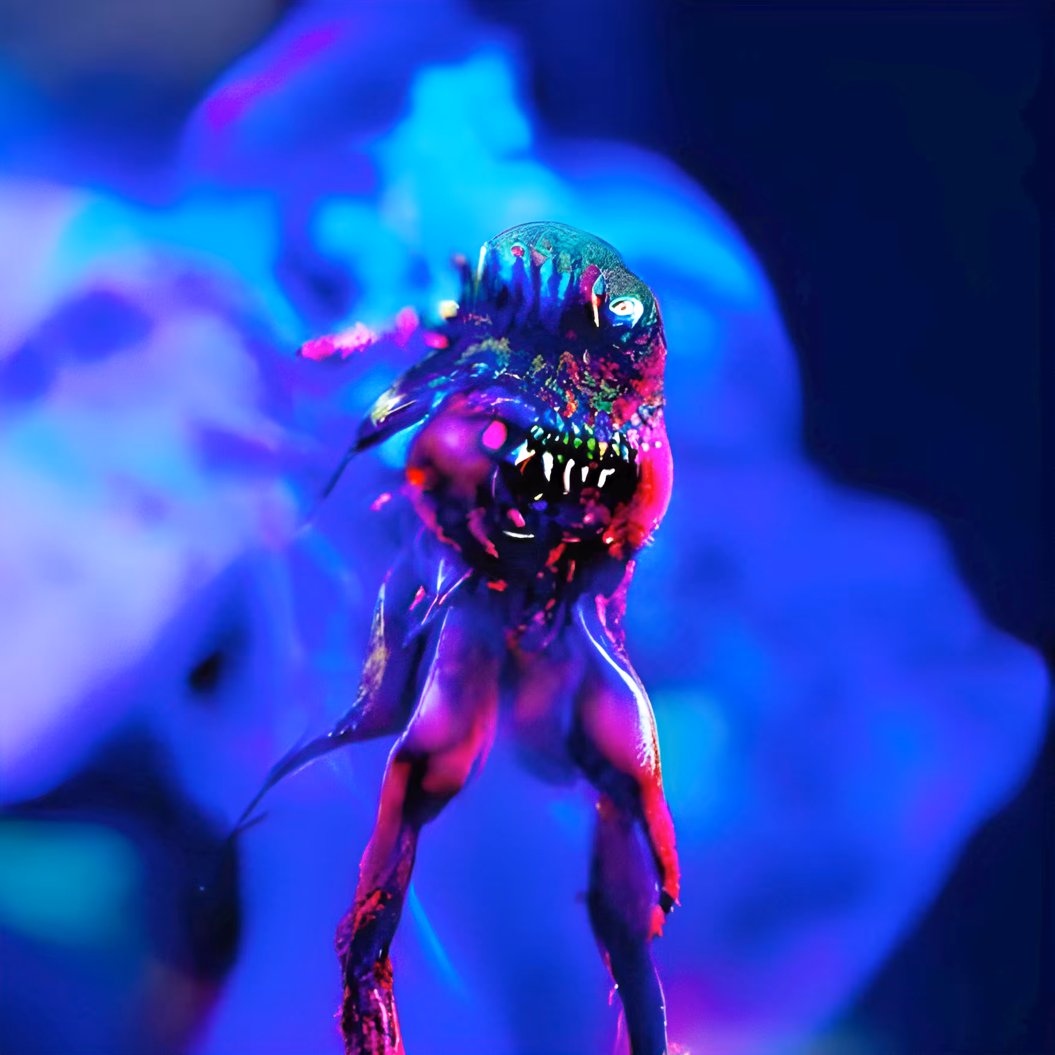 Little Blue Black Monsters - I