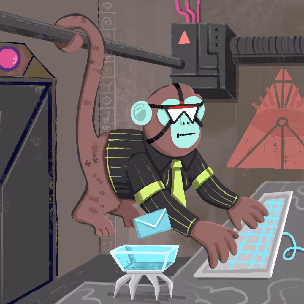 Bootleg Cyberpunk Ape Executives - #28