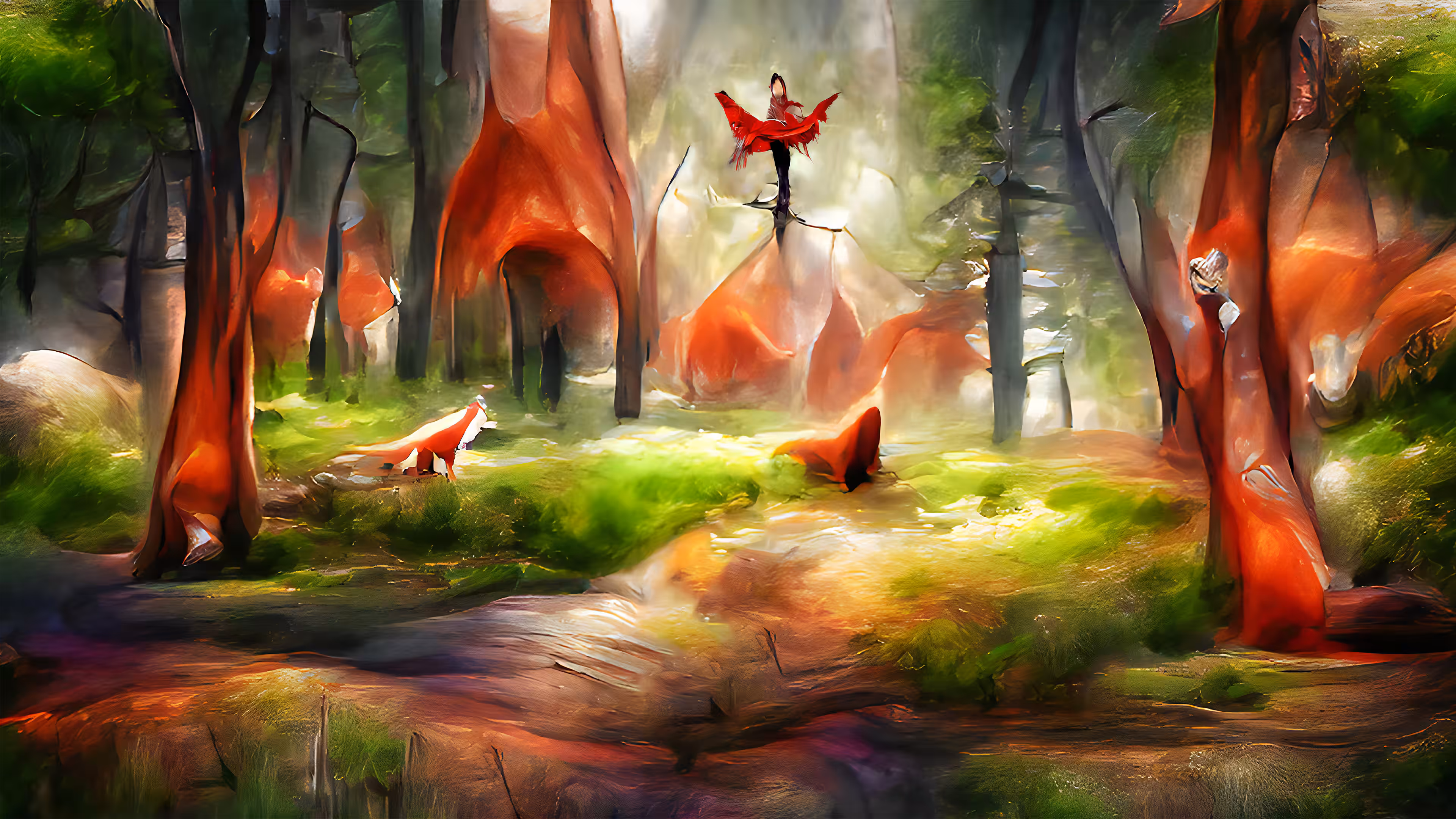 Dream of a Red Fox