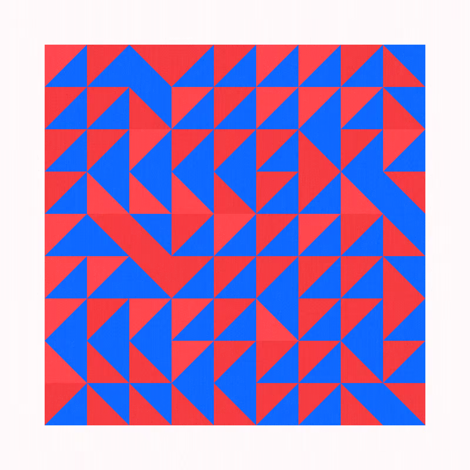 Triangle Pattern II #68