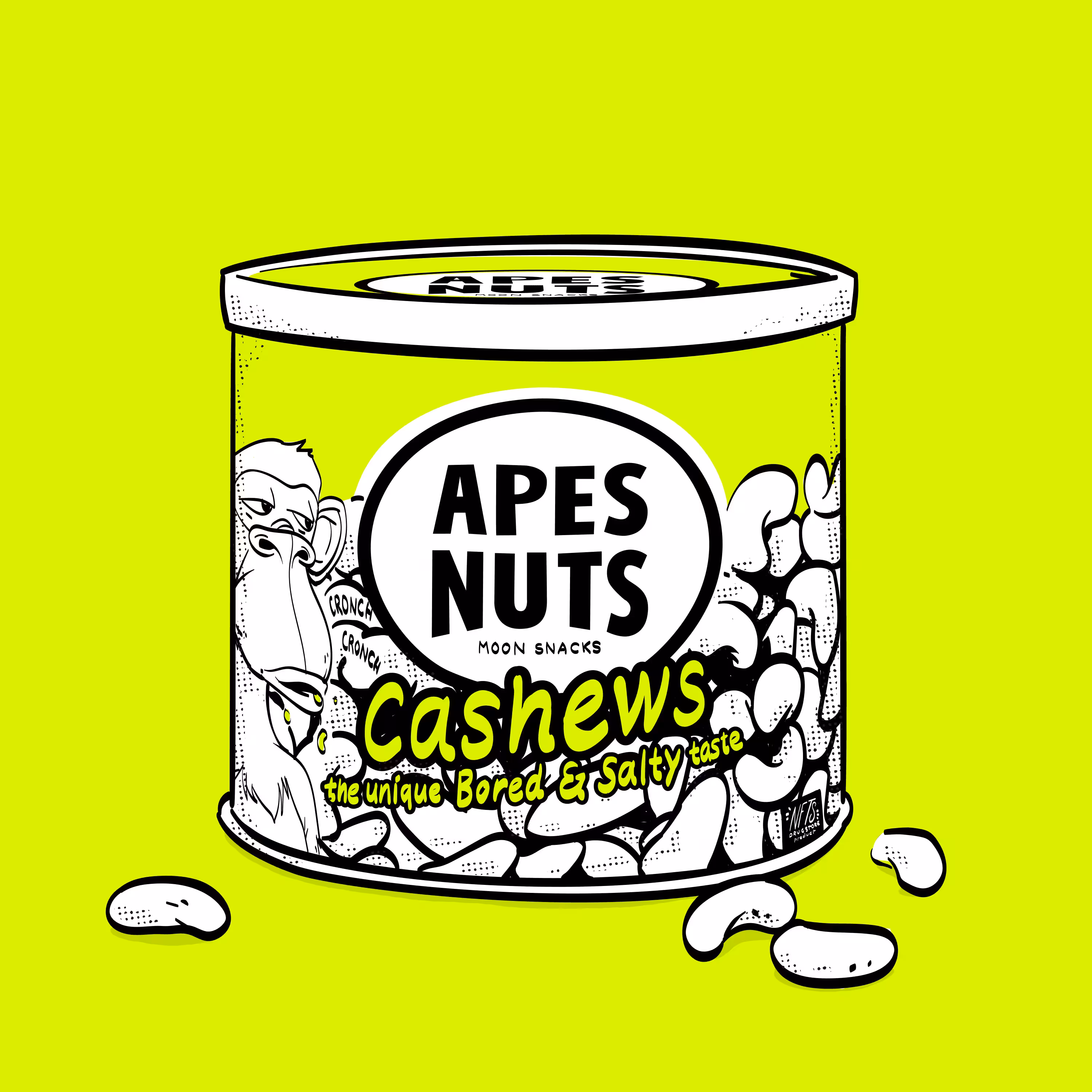 Apes Nuts Cashews #033