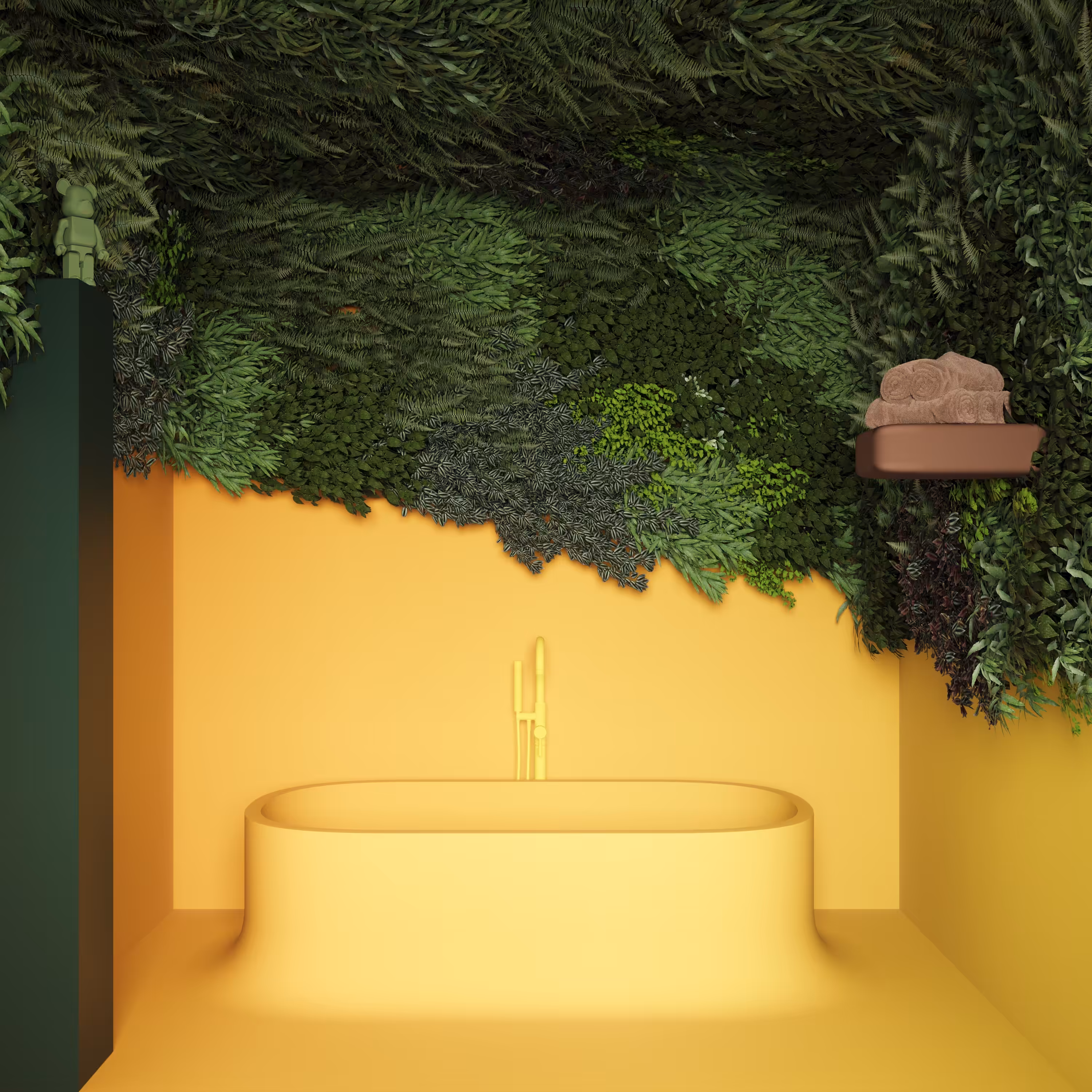 YELLOW BATHROOM