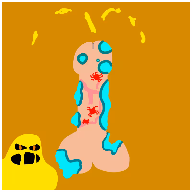 Decayed Dickgenerative Art #4