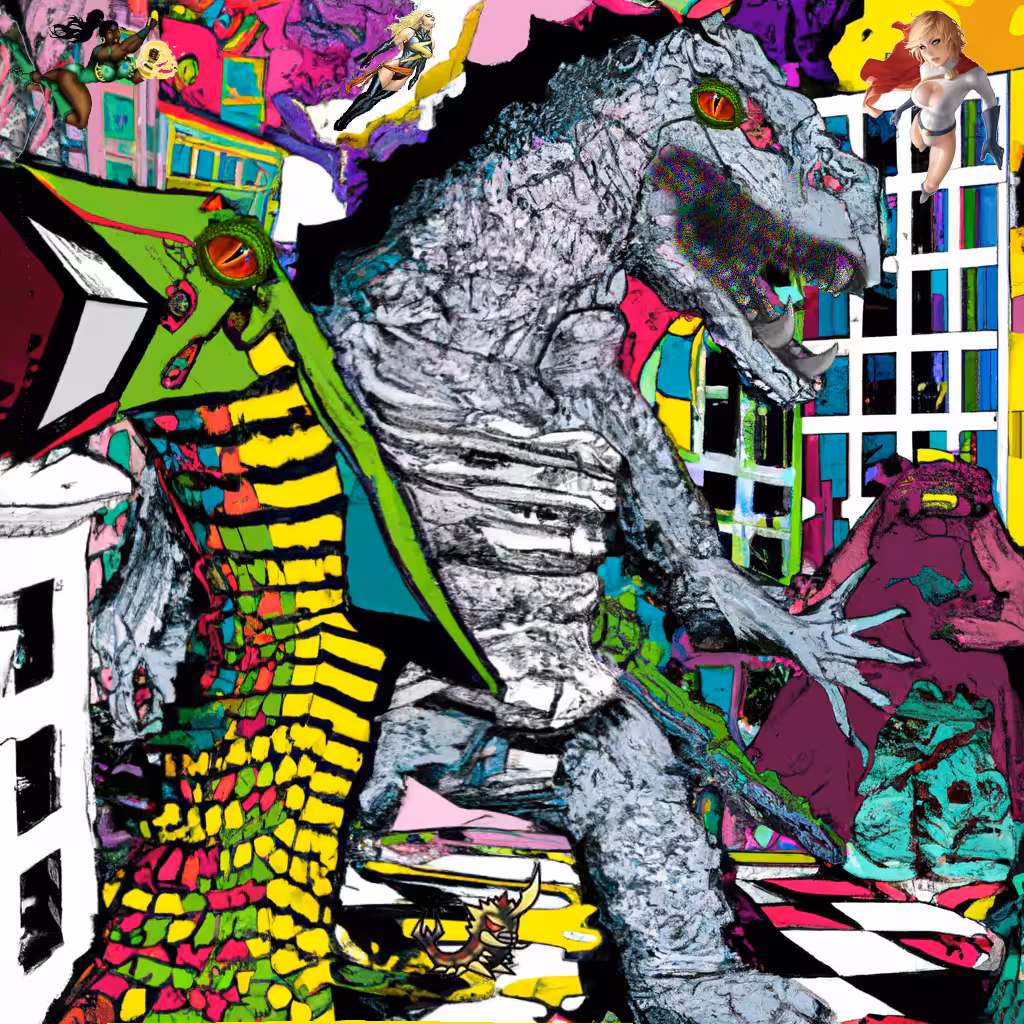 Re-Thinking  GODZILLA: Godzilla vs Supper Women