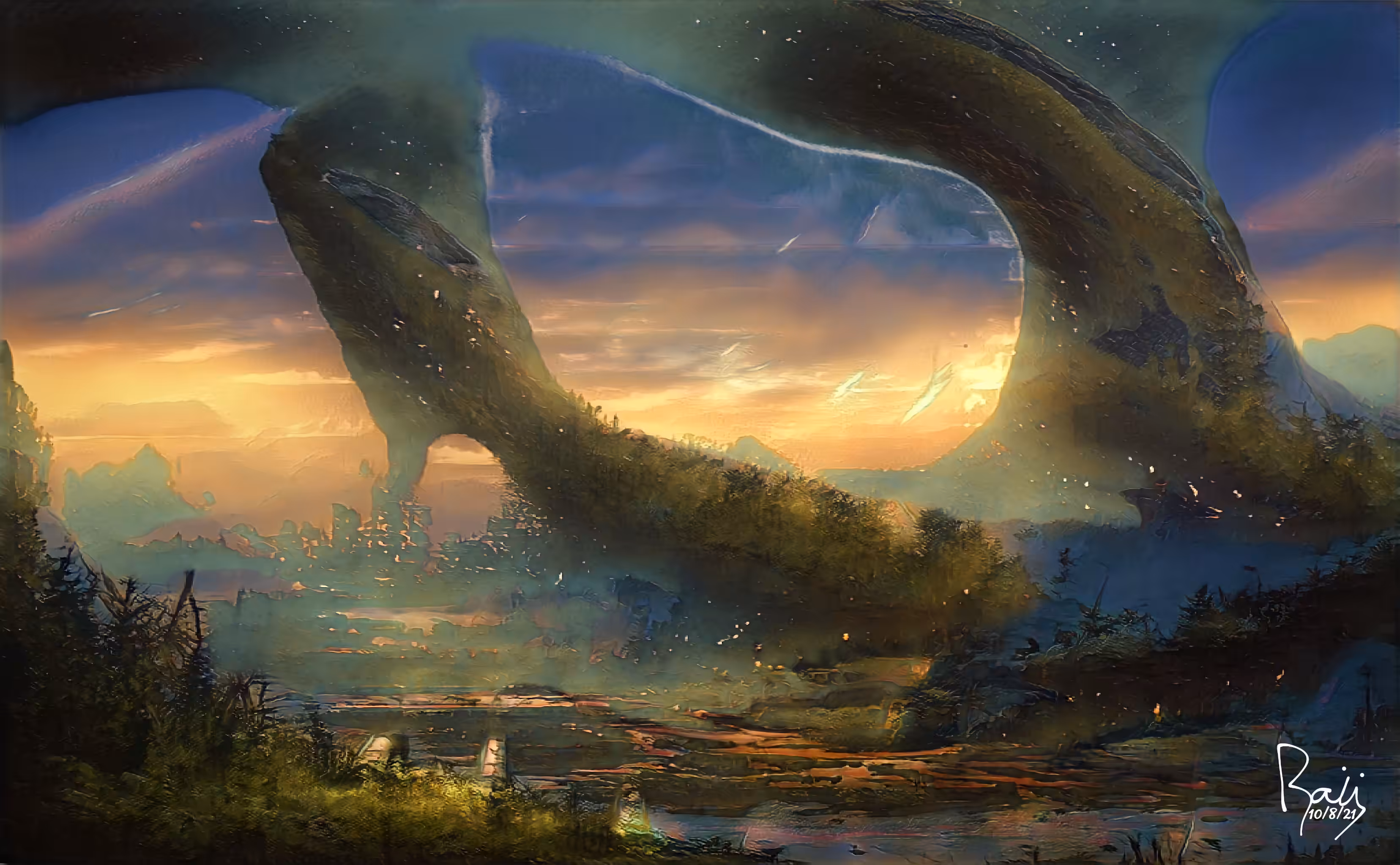 Extraterrestrial Sunrise