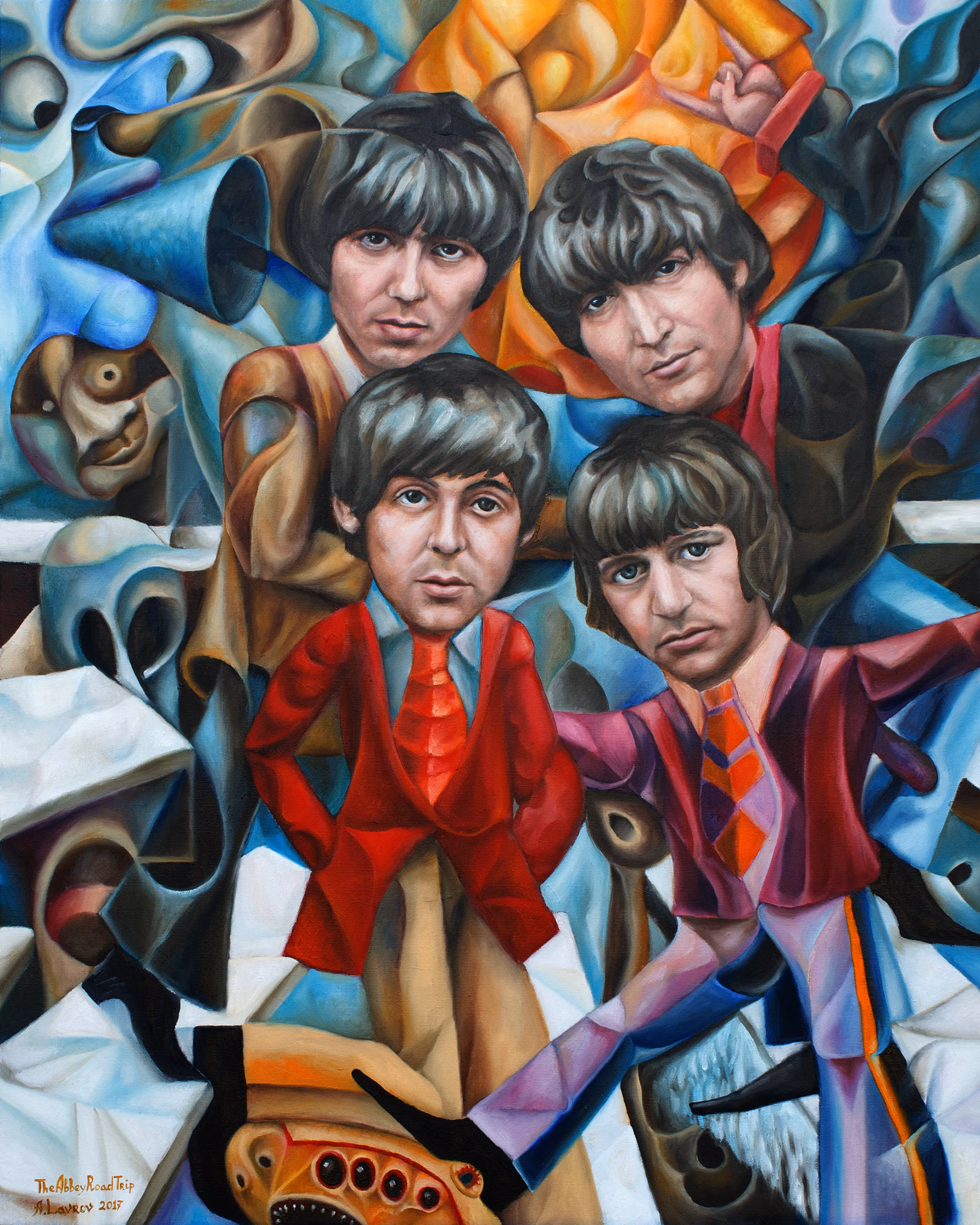 Alex Lavrov Art: The Abbey Road Trip