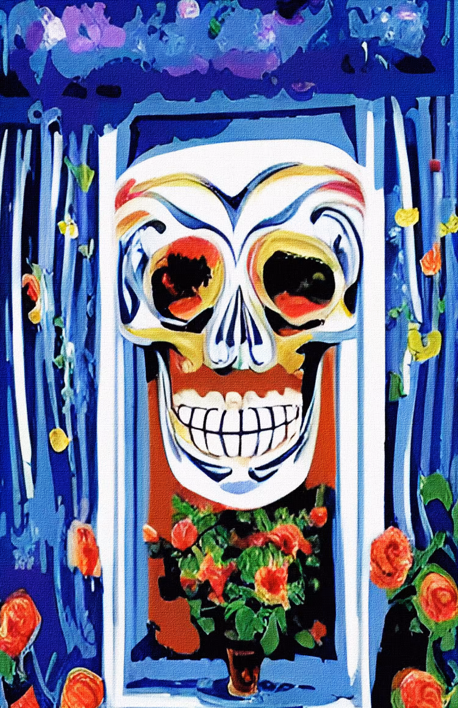 Joker skull