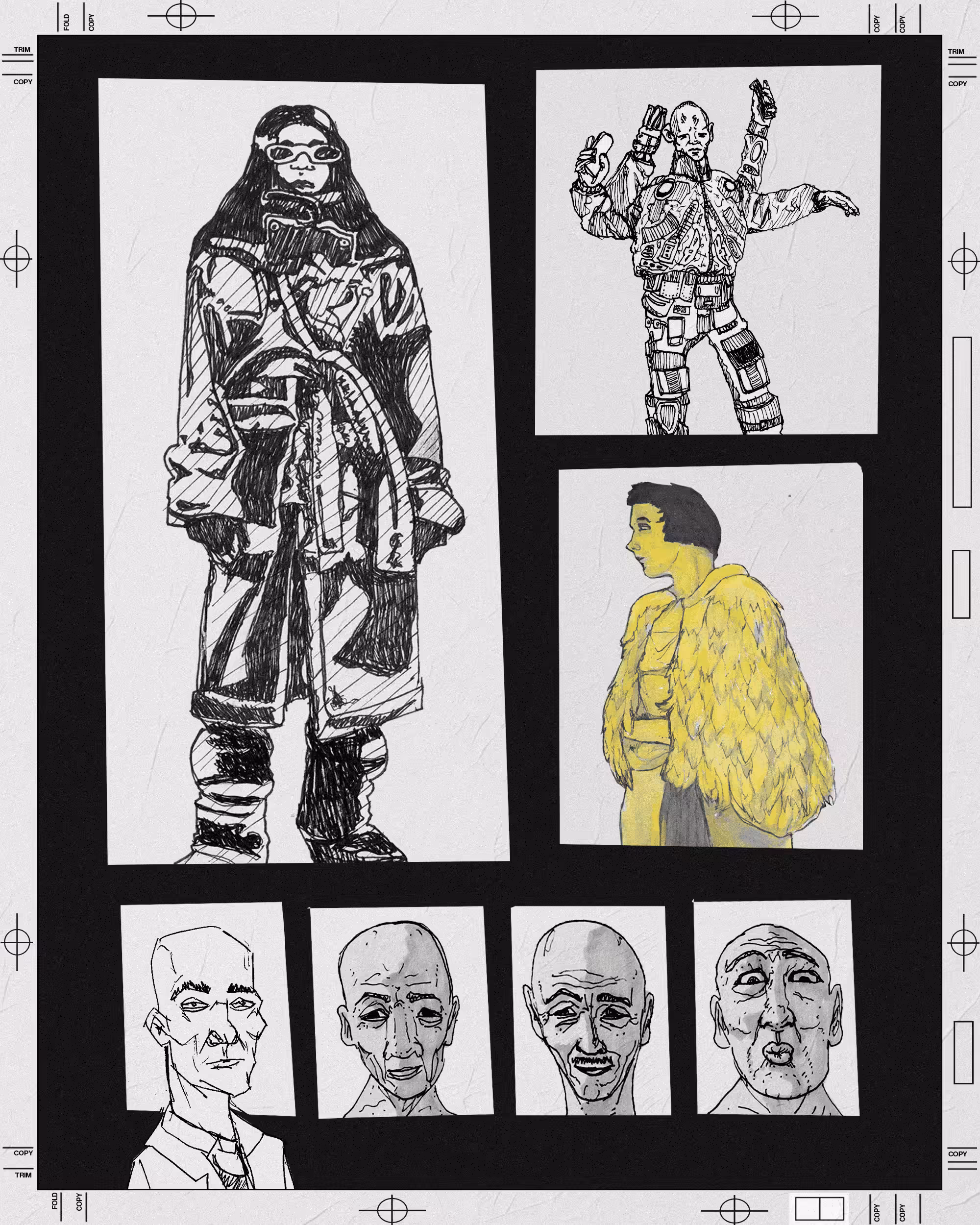 fashion collage