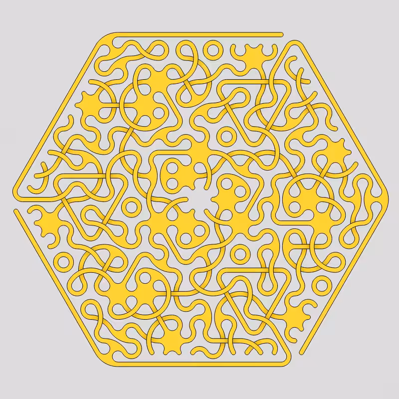 Truchet Threefold Symmetry #27