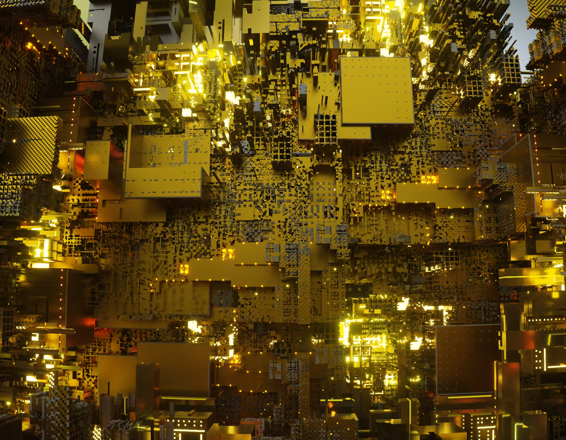 Generative CITY GOLD04