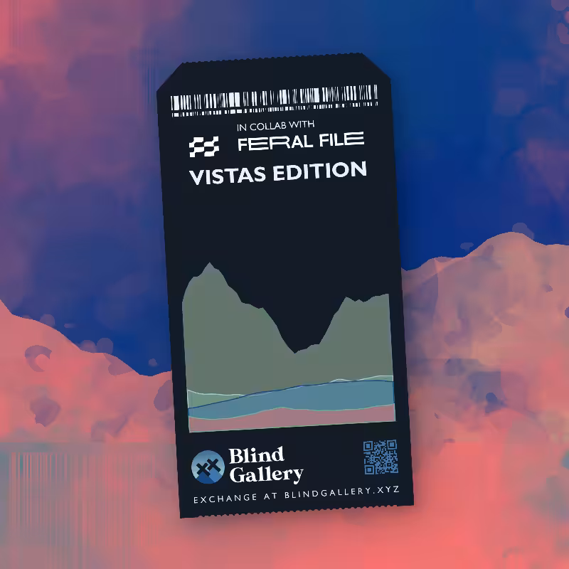 Blind Gallery Mint Pass (Vistas Edition) #122
