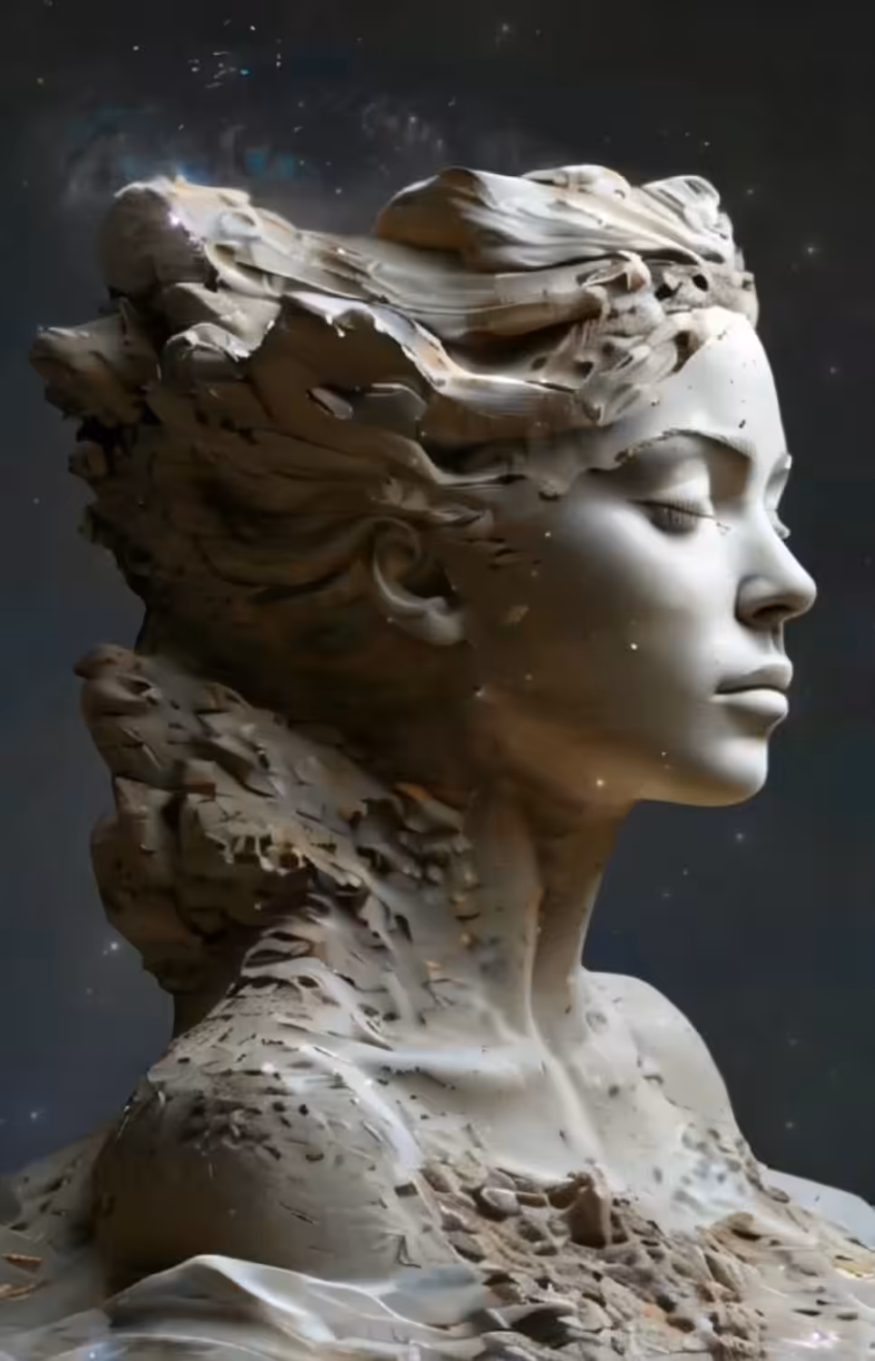 Marisella - Sand sculpture