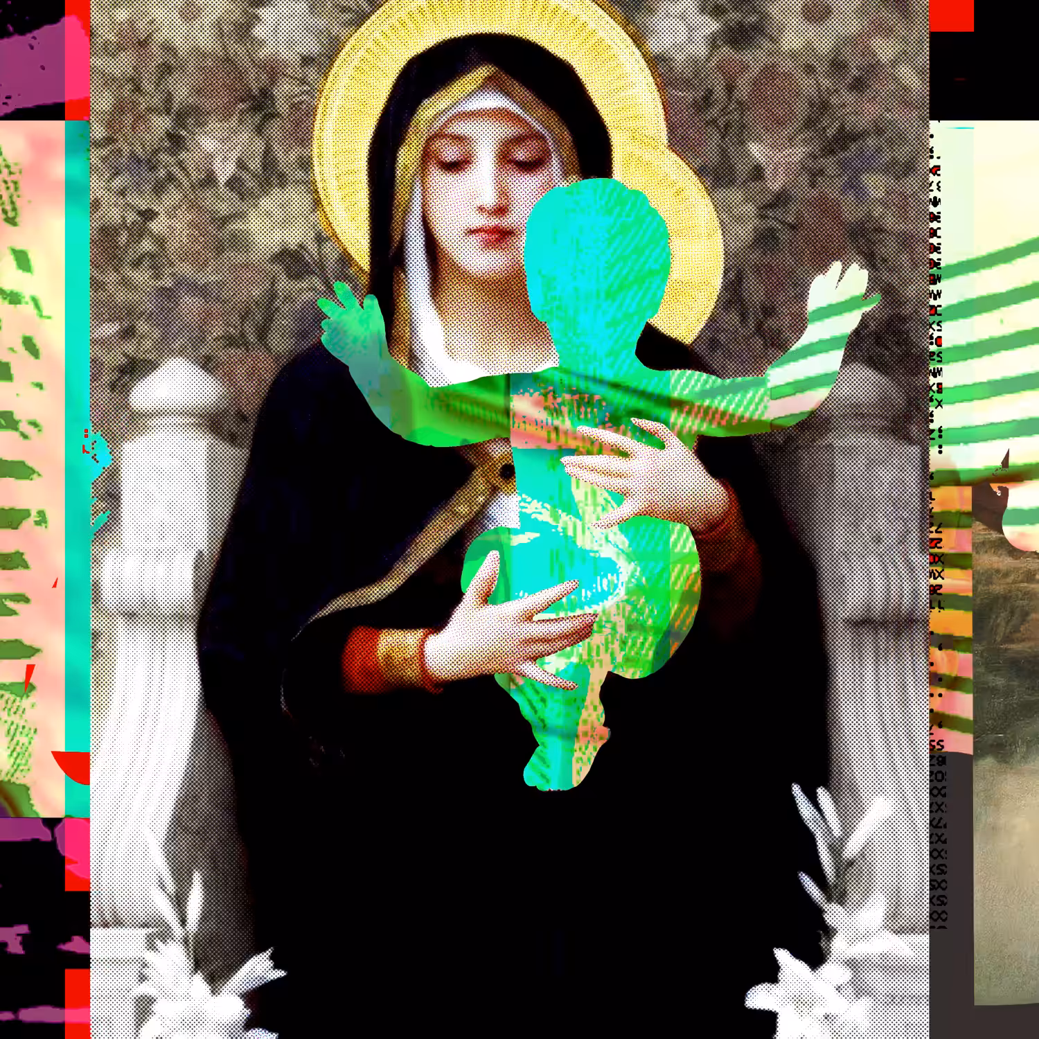La-Vierge-Au-Lys-The-Virgin-Of-The-Lilies