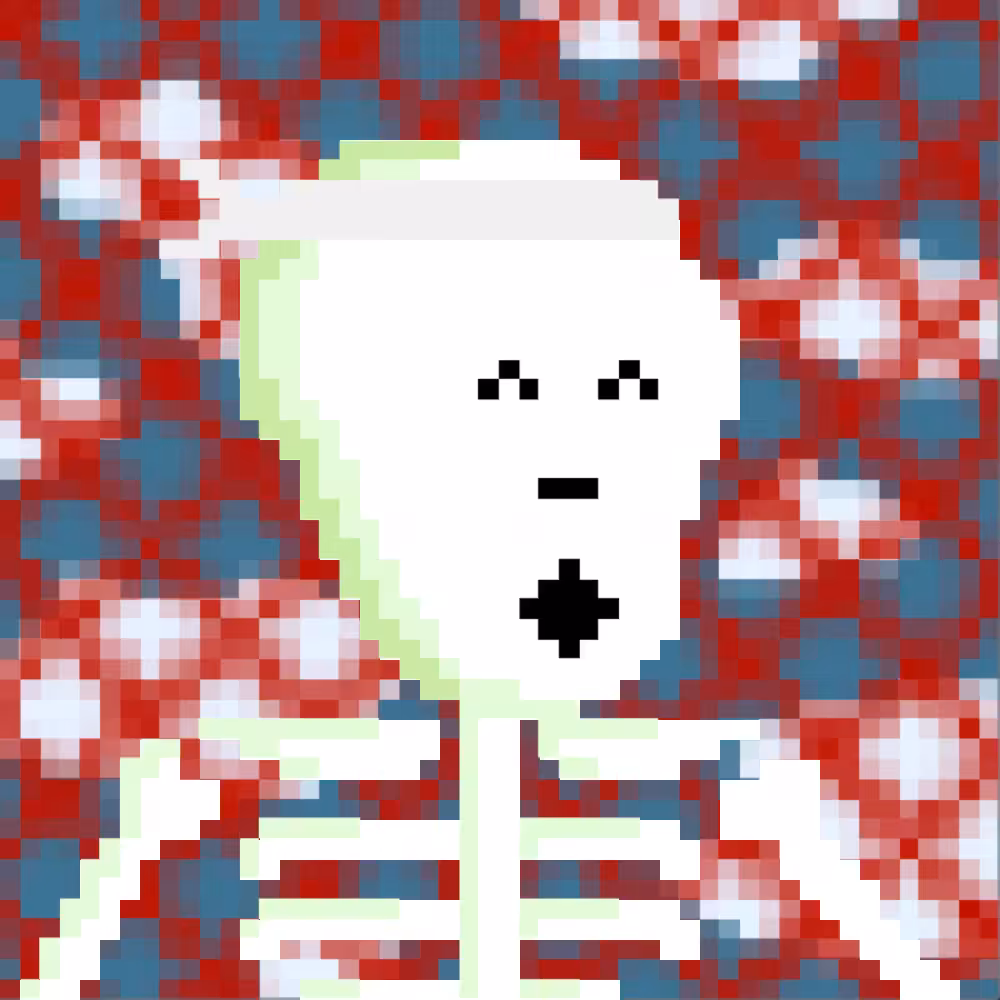 PIXEL SKULLETTI 1 #216