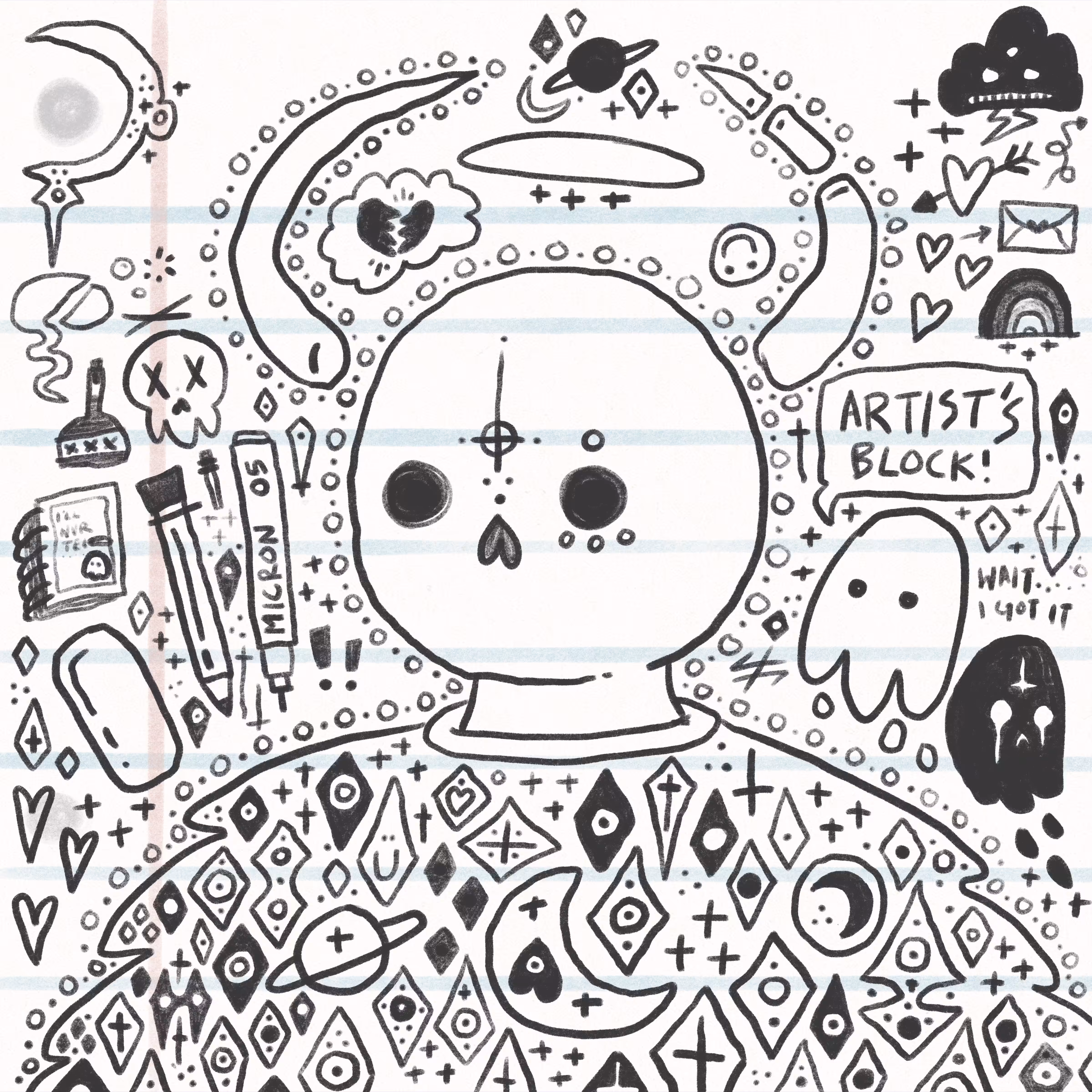 the artist (sketchbook)