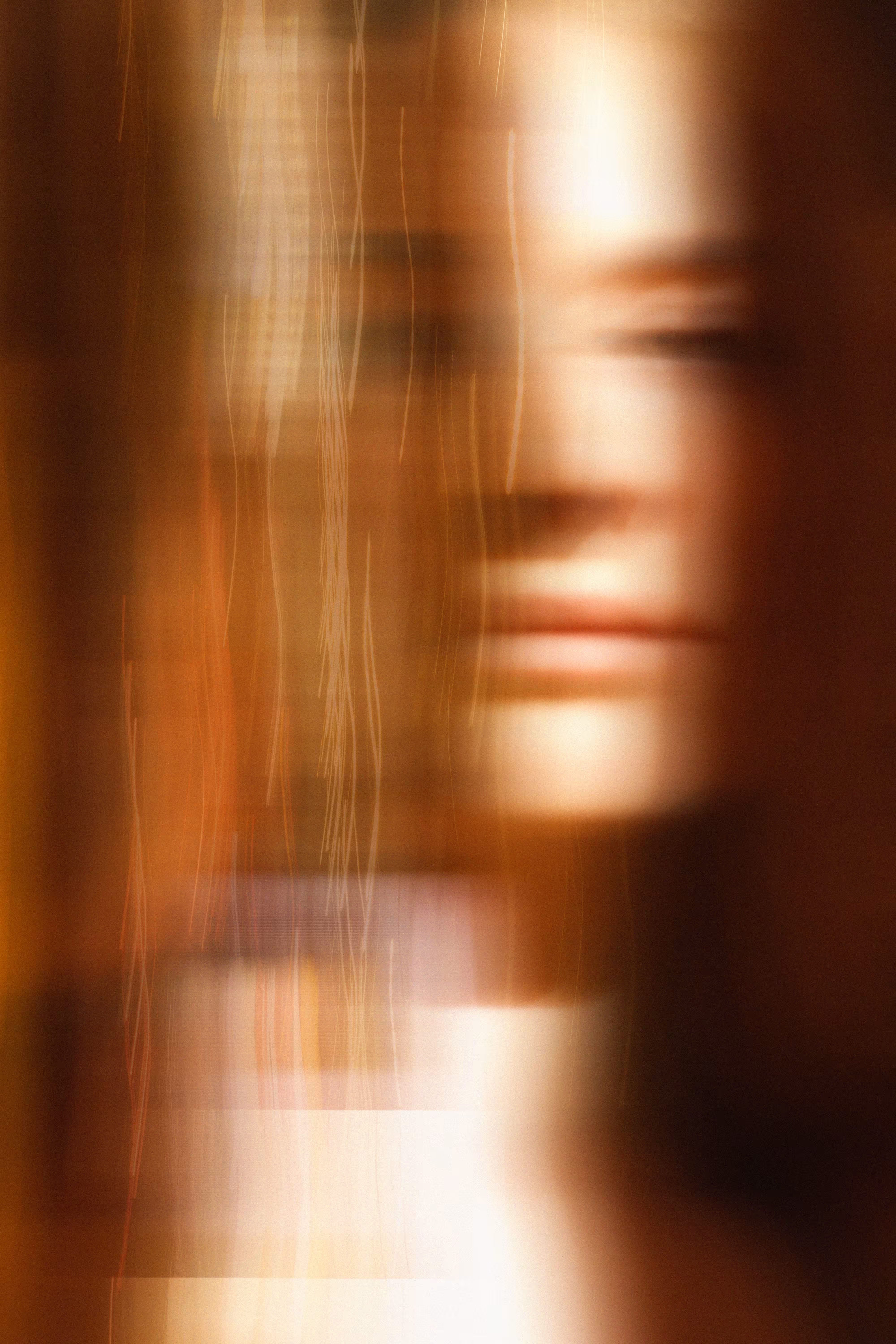 Blurred silhouette