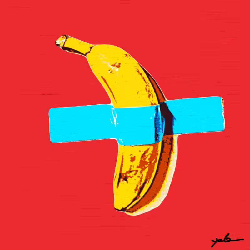 Shot Bananas - Warhol Tribute #24