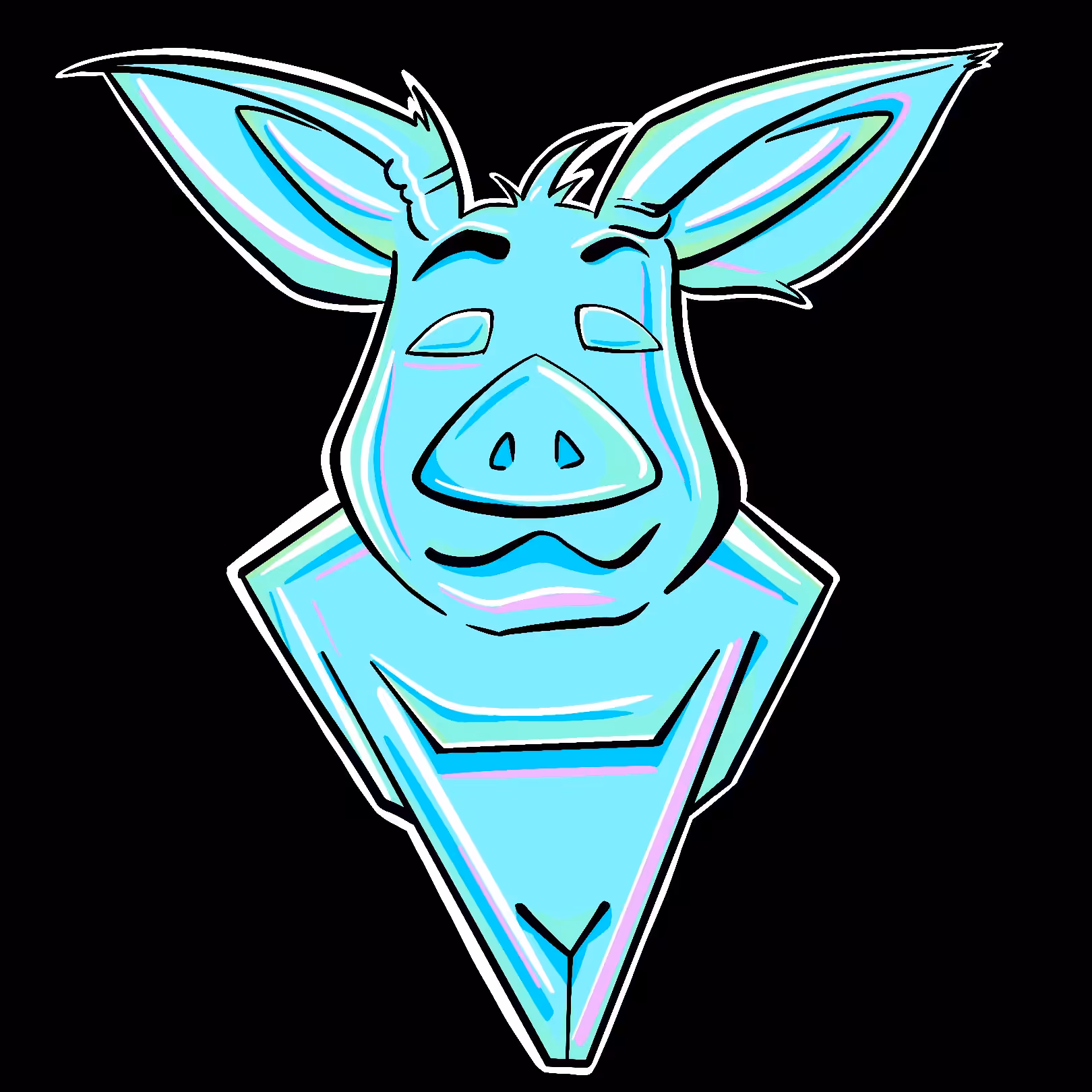 #44 JUST A PIG – DIAMOND PIG