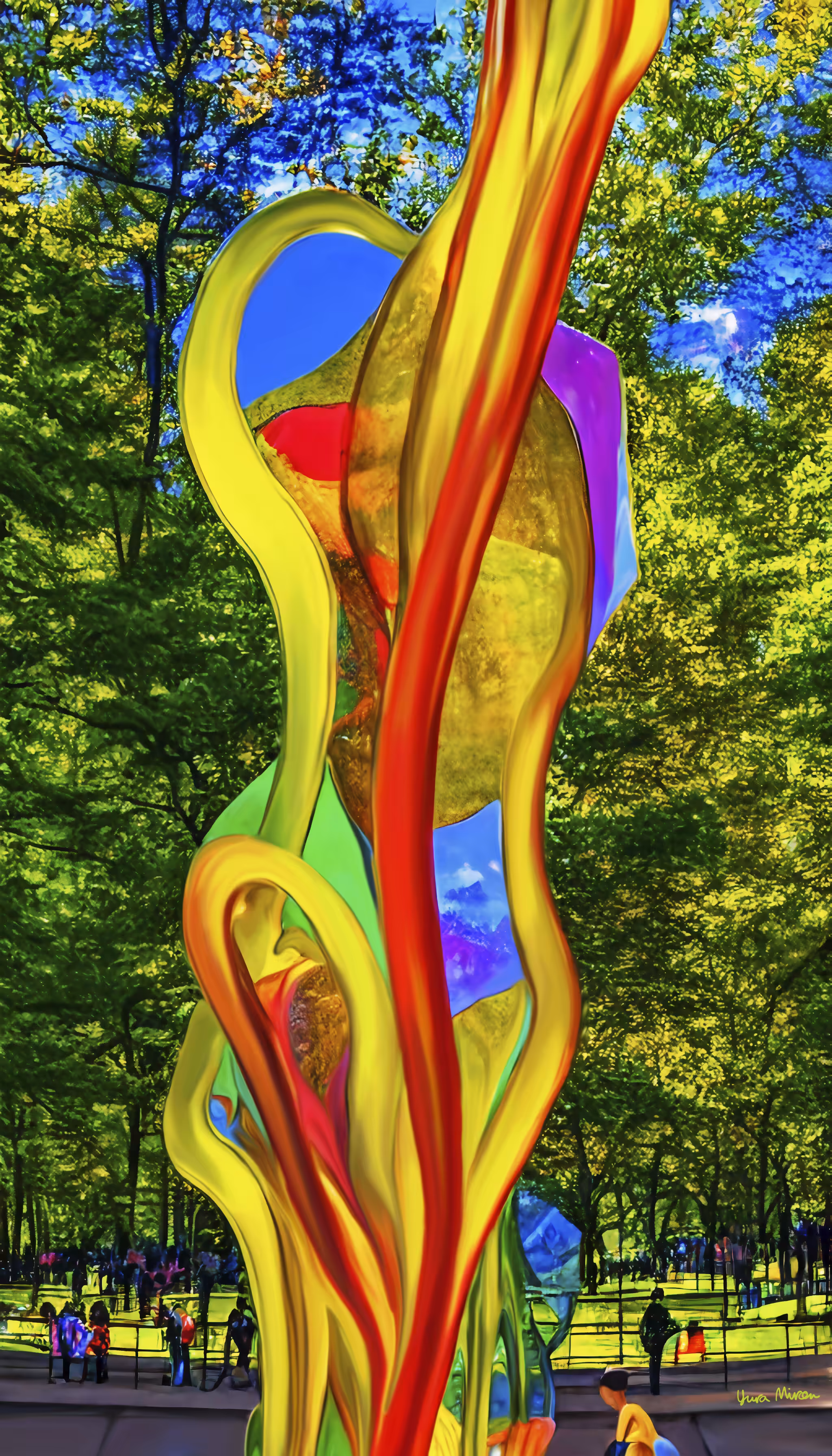 NYC Glass Art #5