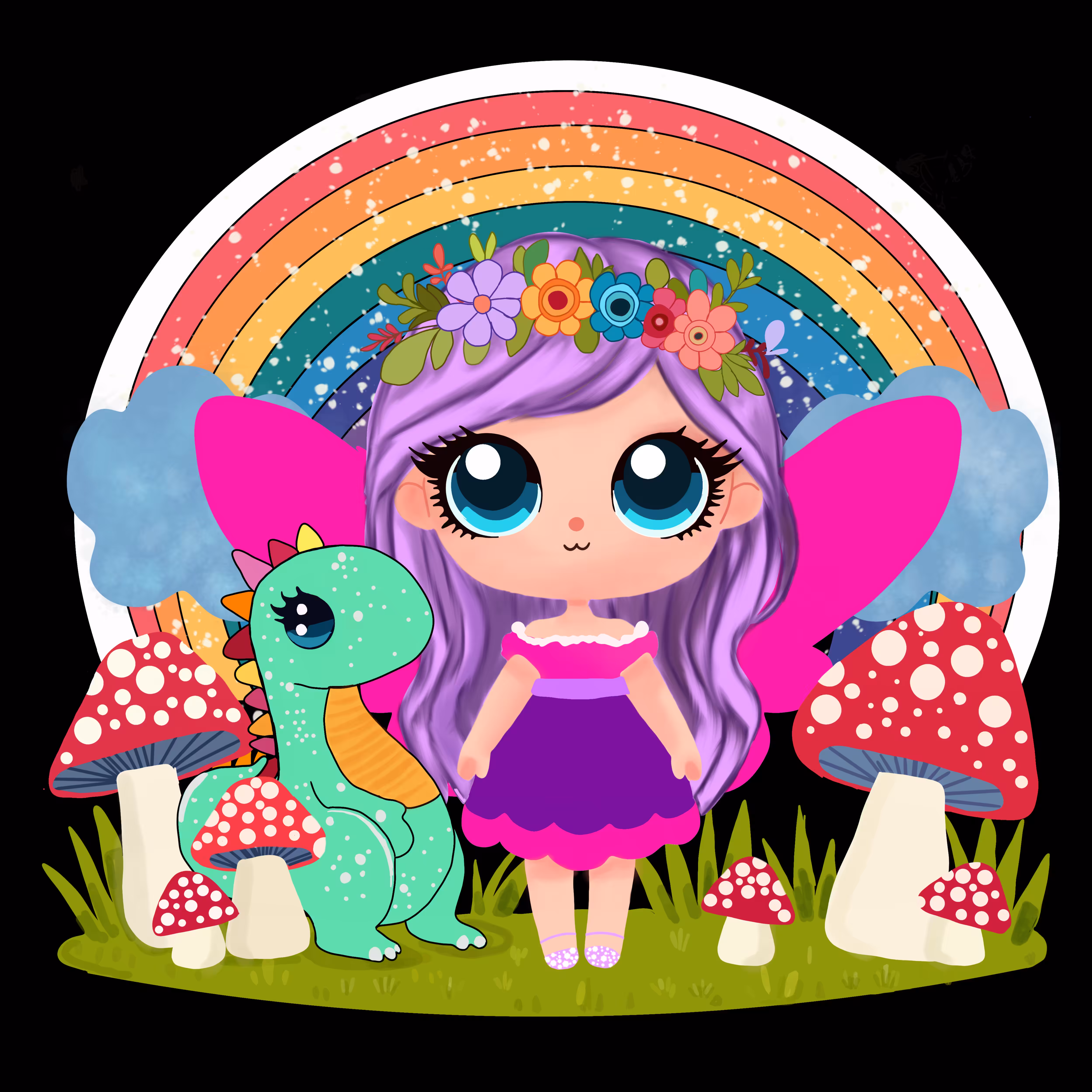 Lily and Dino in the Land of Wonders