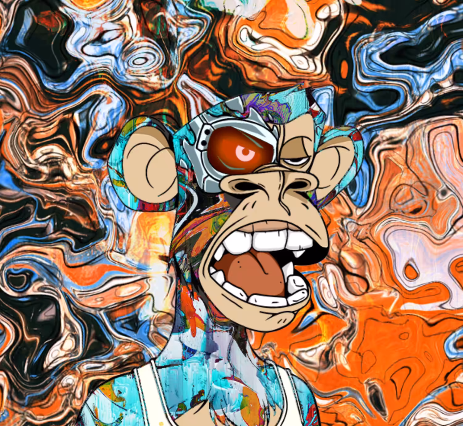 Loopyfied Bored Ape #5088