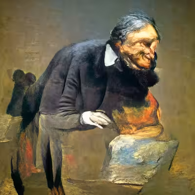Portrait of Honoré Daumier