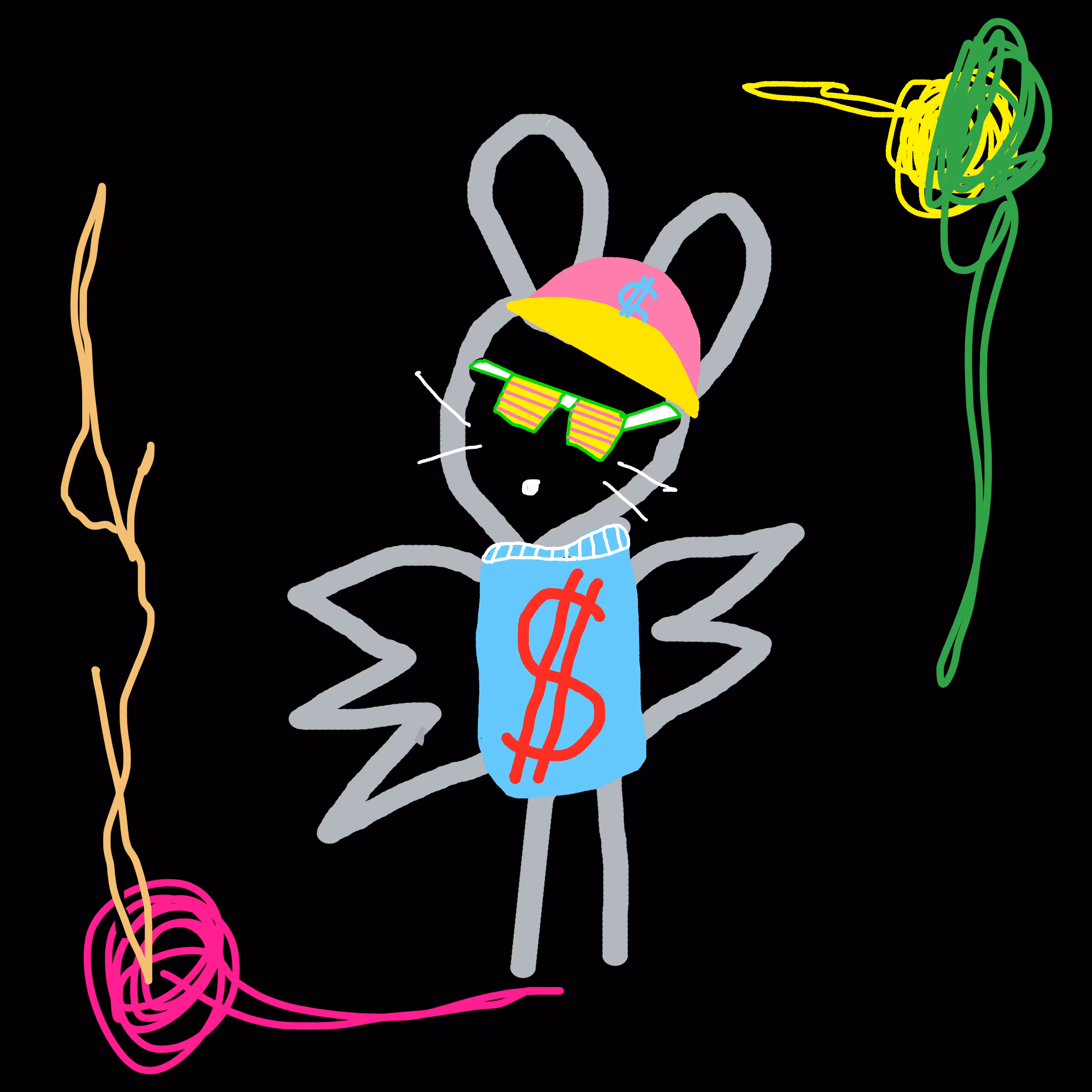 Rainbow Rabbit #6