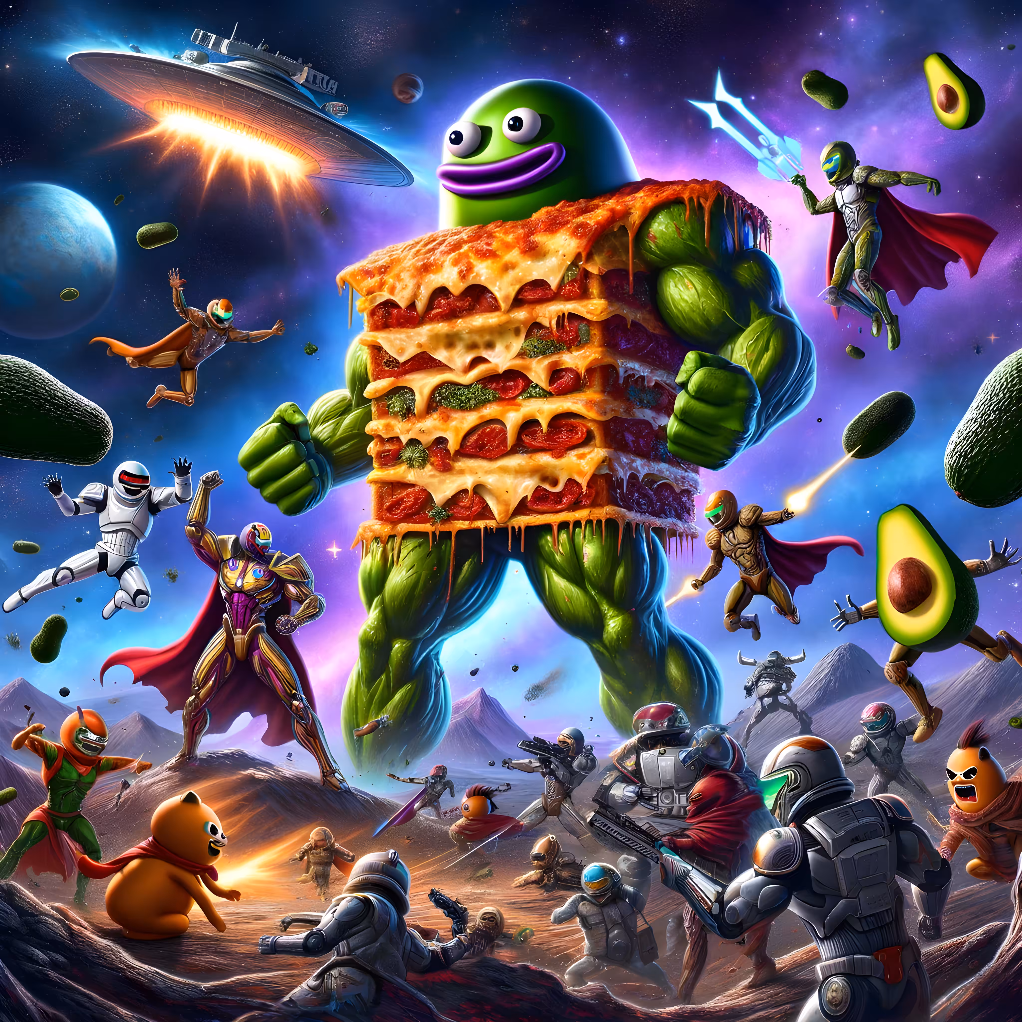 Space Lasagna