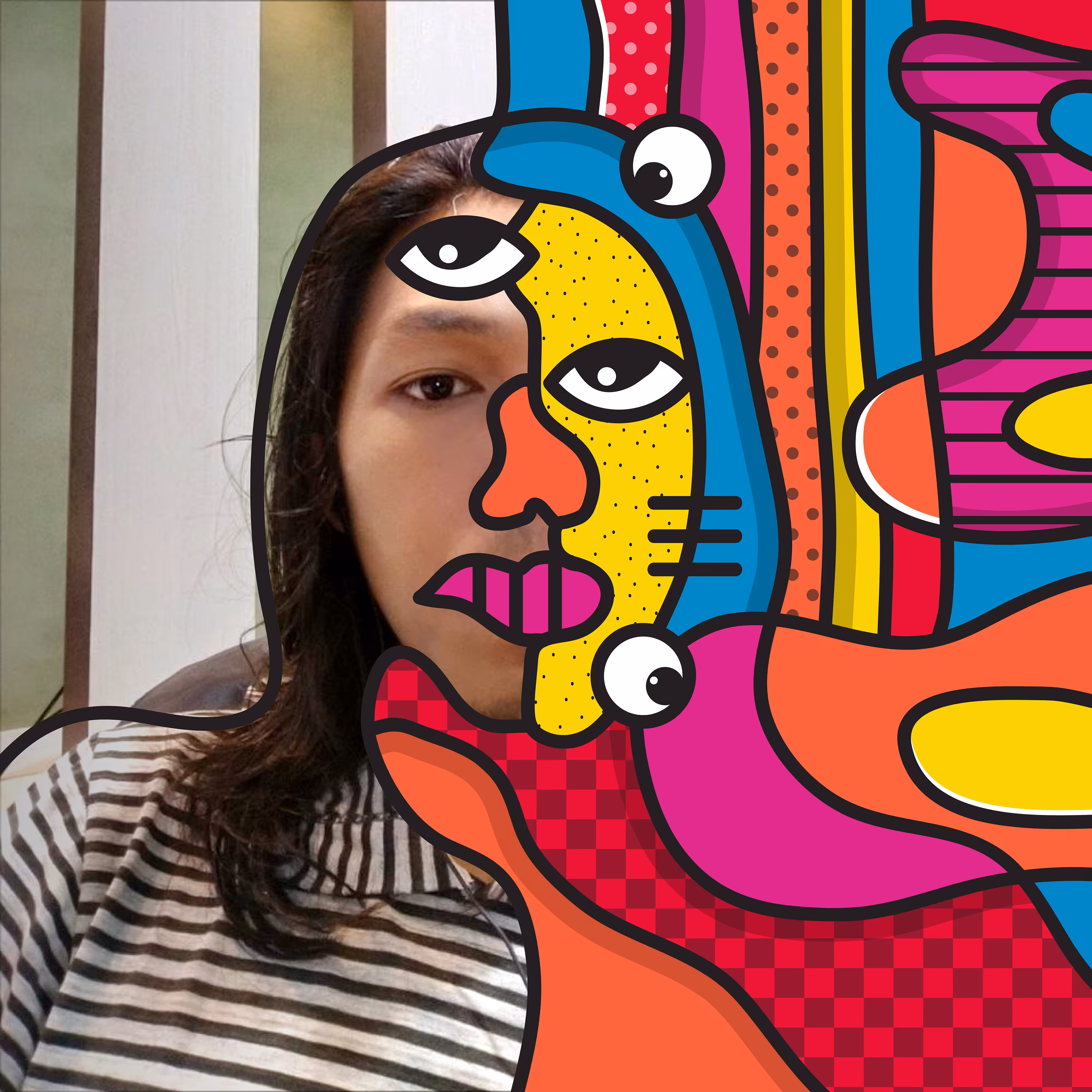 This is me with my ABSart