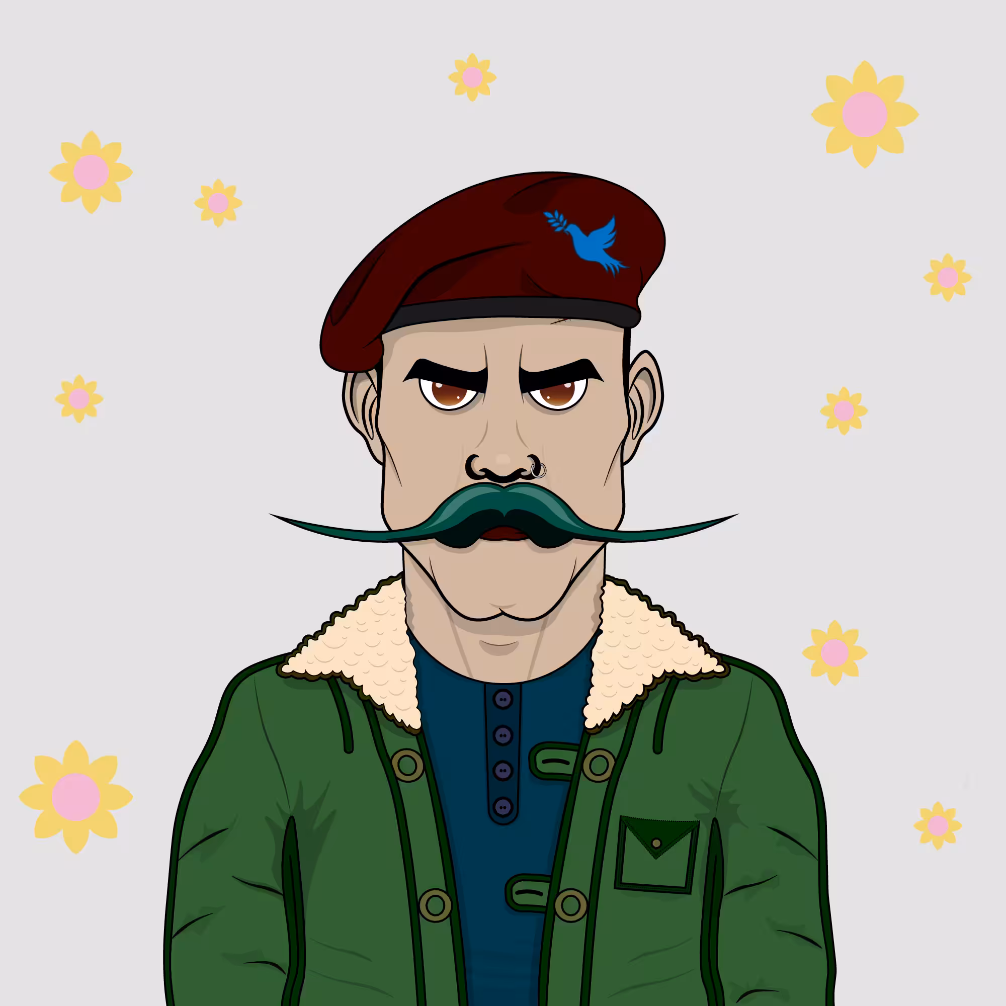 Mustachioed #194