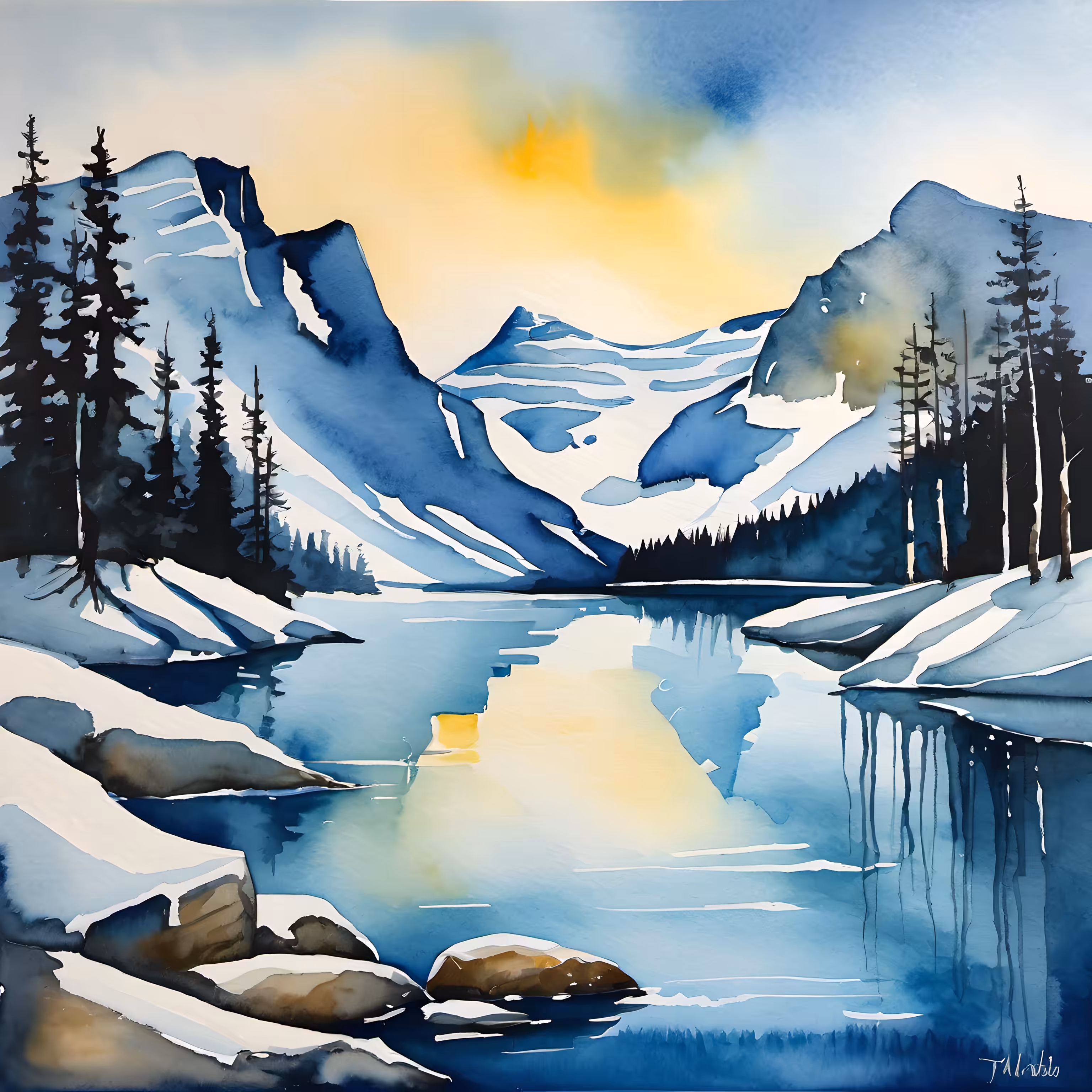 Glacial Lakes #27