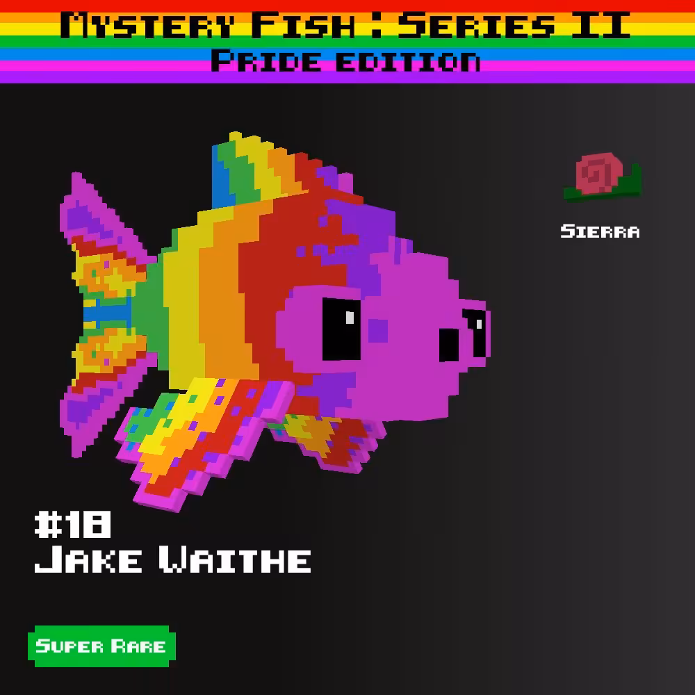 Jake Waithe :: Mystery Fish : Pride Edition #18