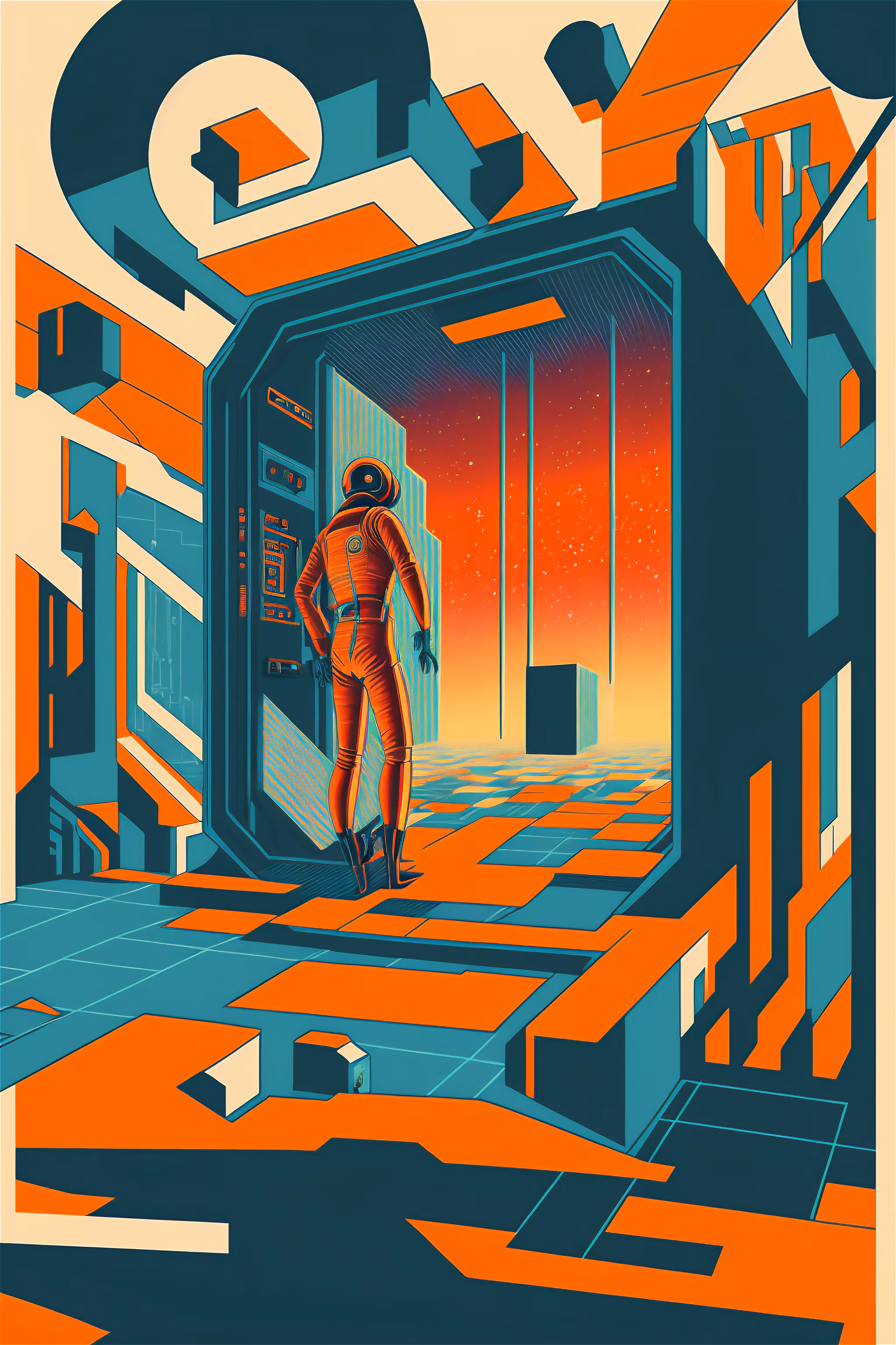 Geometric Wanderer