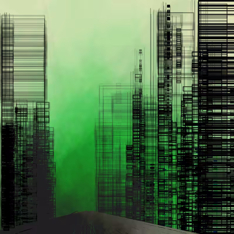 Contemporary building sketches #8