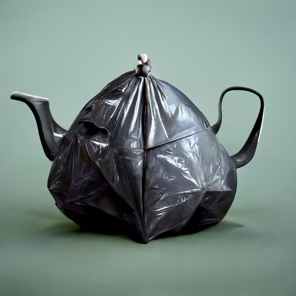 trashbag teapot