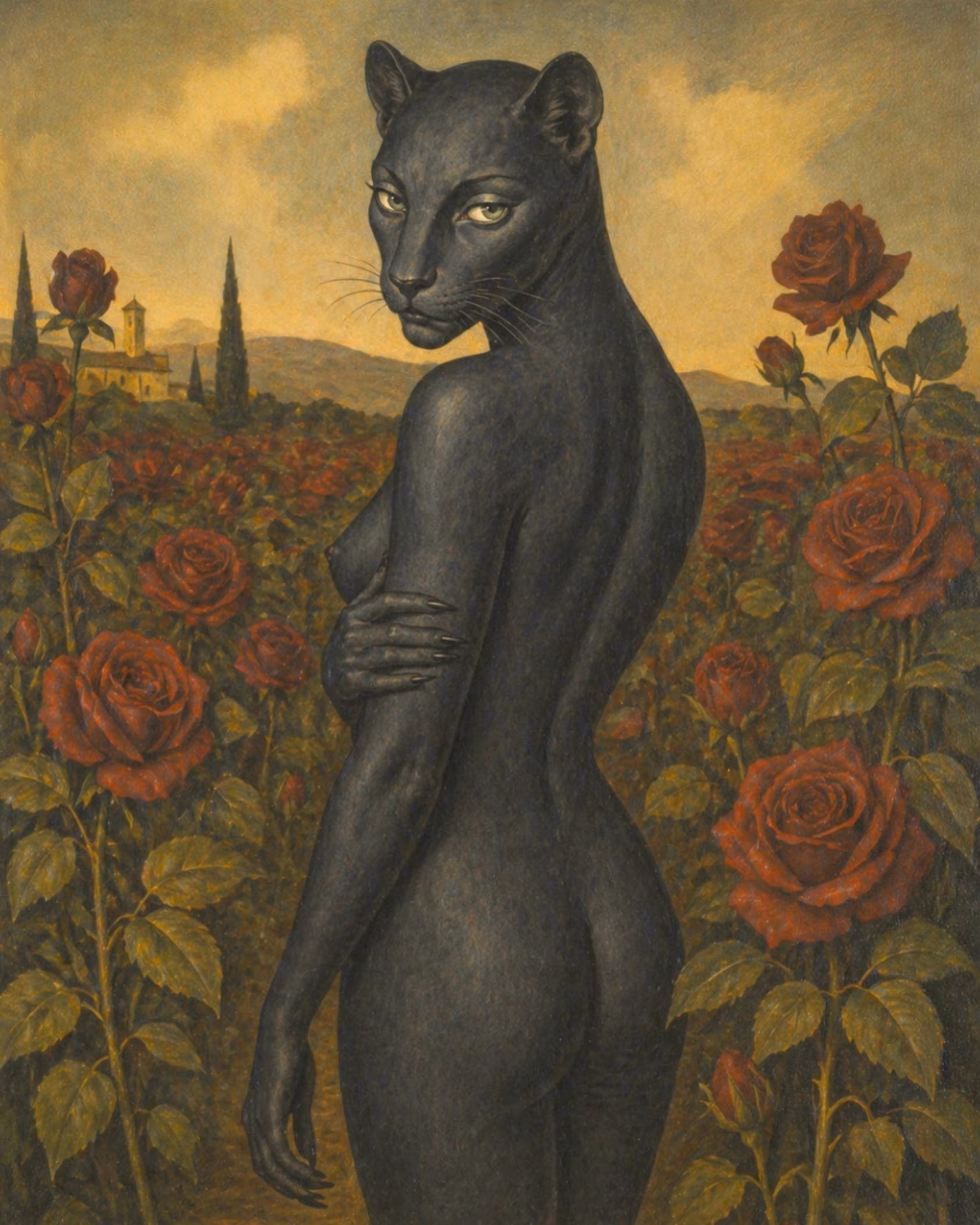 Velvet Shadow in Bloom