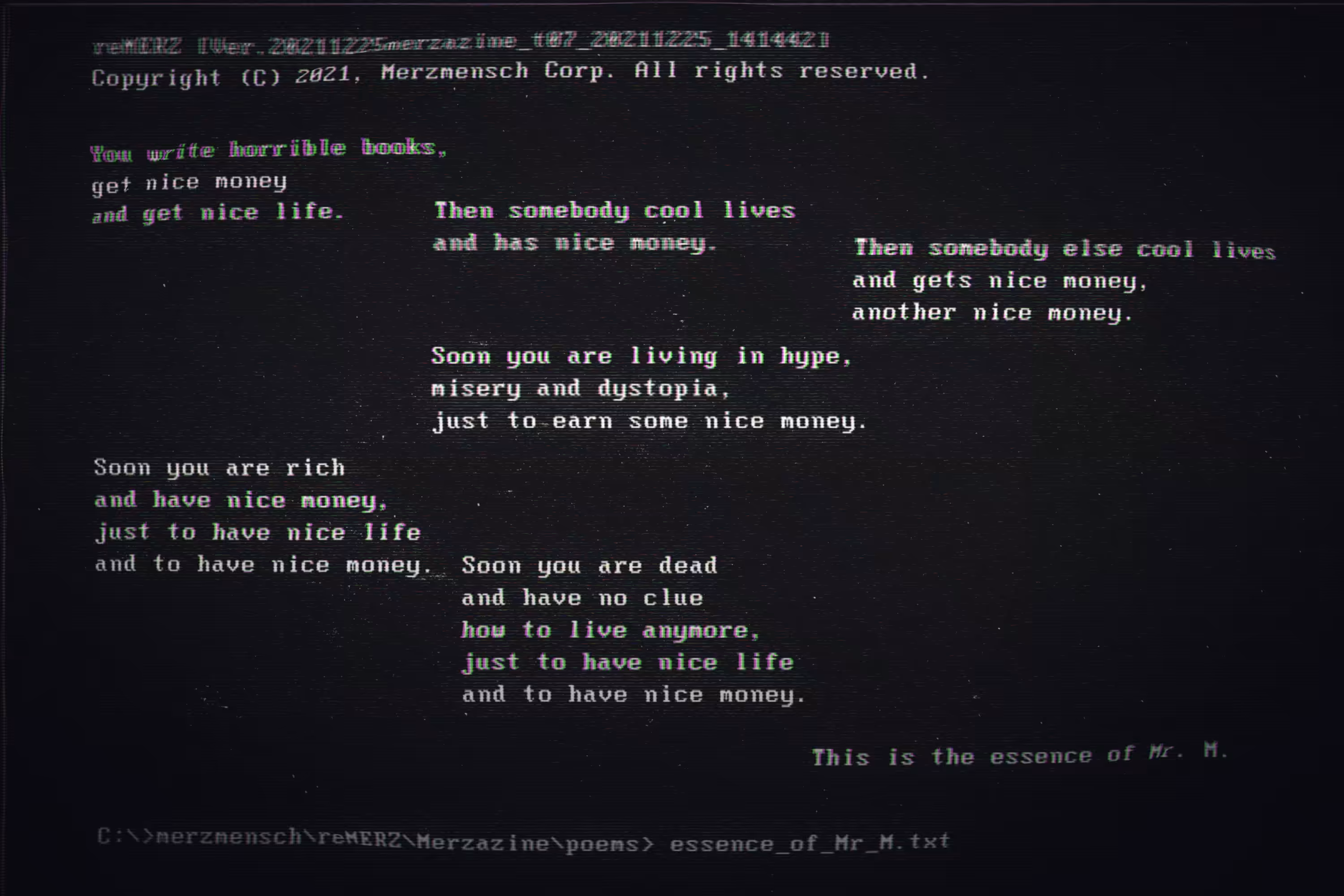 essence_of_Mr_M.txt