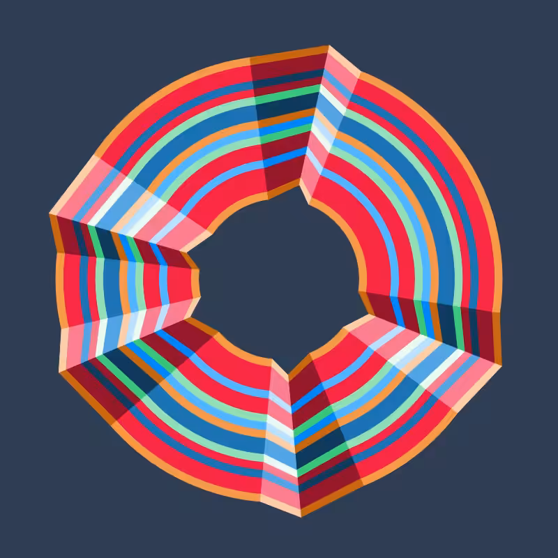 Folded Circle #42