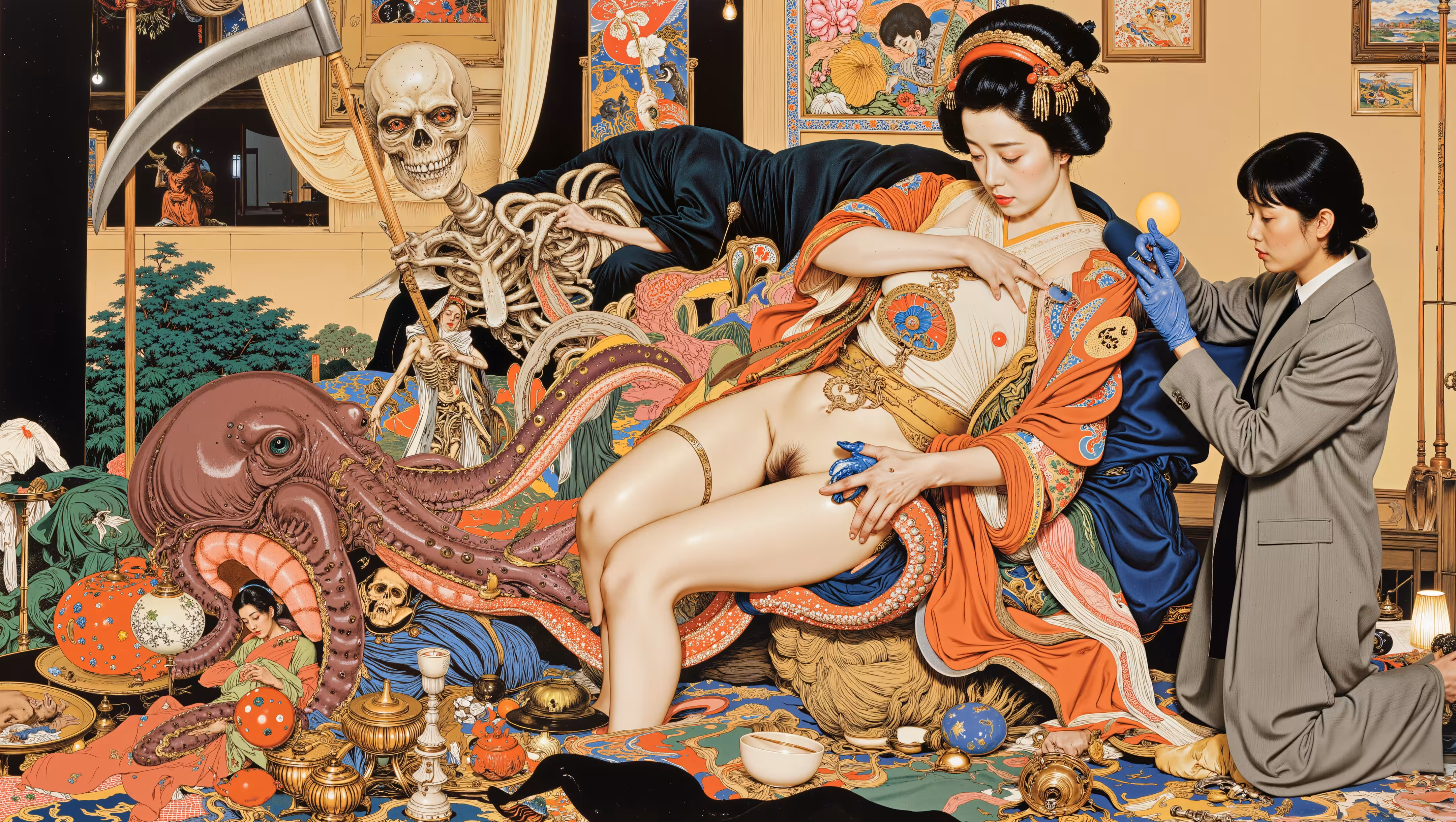 The Reaper the Geisha and the Mollusc
