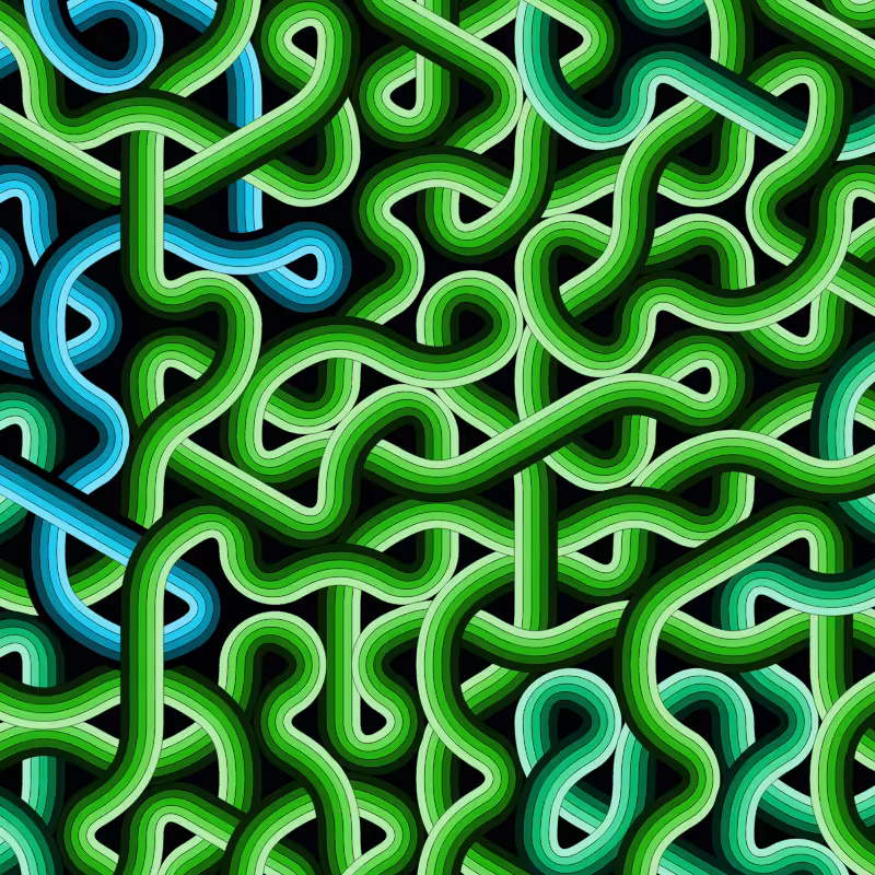 Bézier Truchet #46