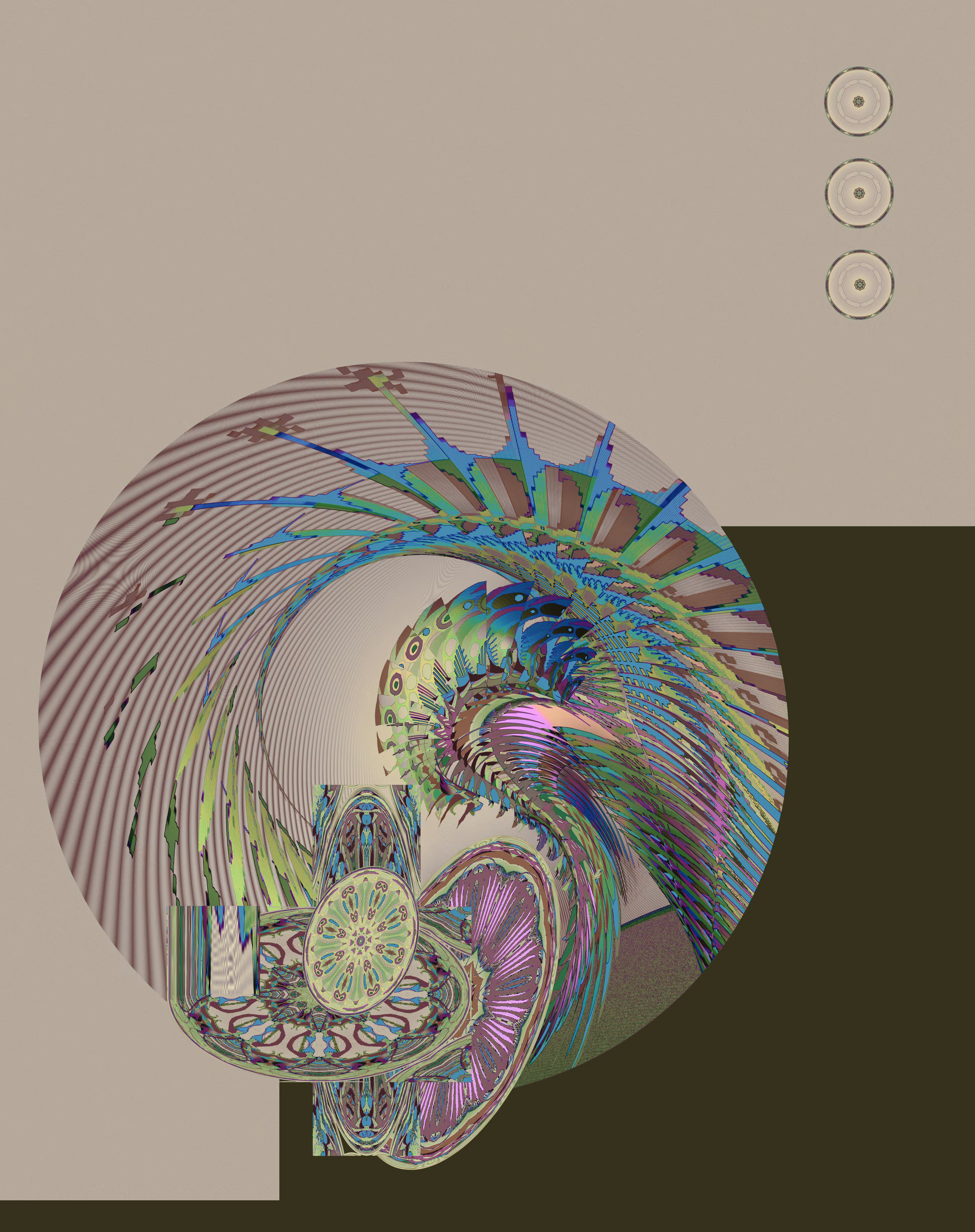 Digital Expressionism: Tropical Reverie