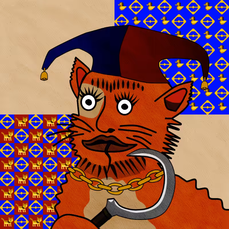 Famous Medieval Cat #83